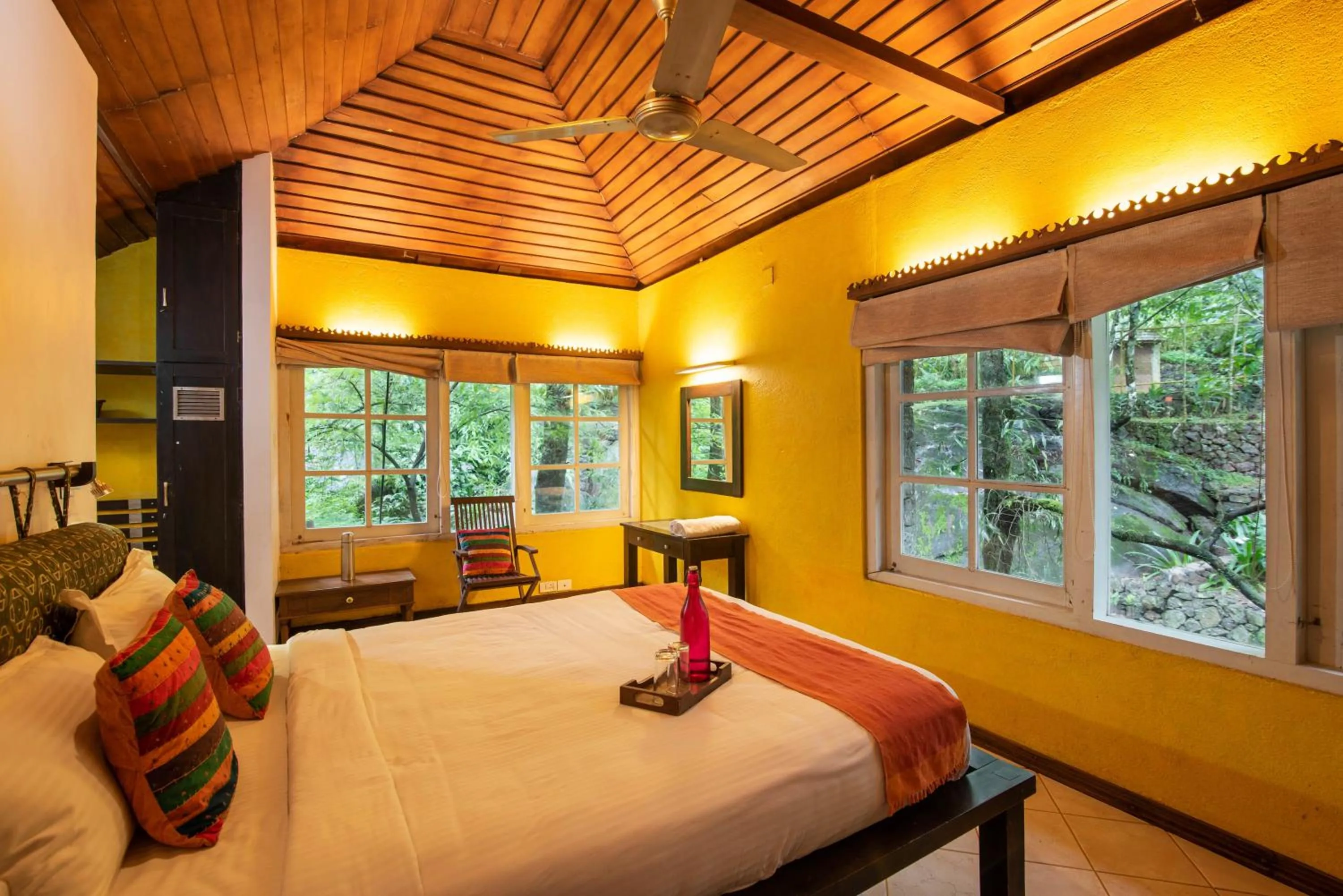 Photo of the whole room, Bed in Mystic Mayapott, Thekkady
