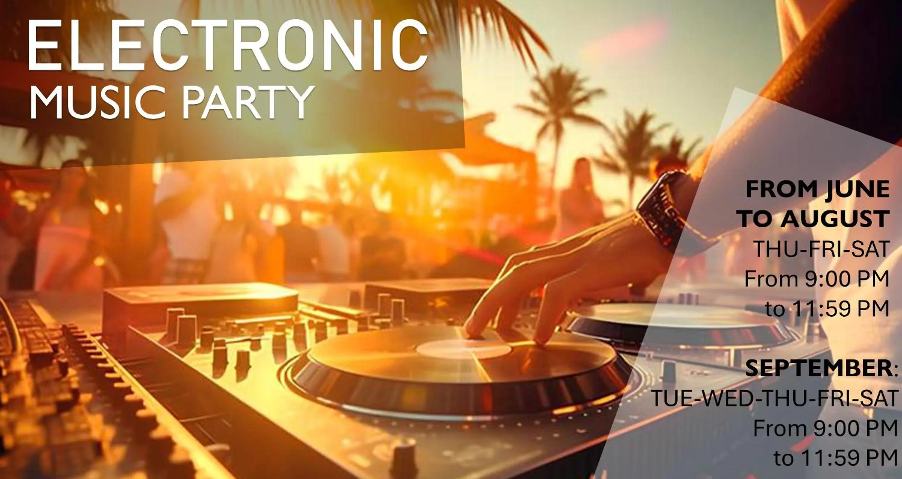 Nightclub / DJ in Onmood Cala Ratjada - Bed & Brunch