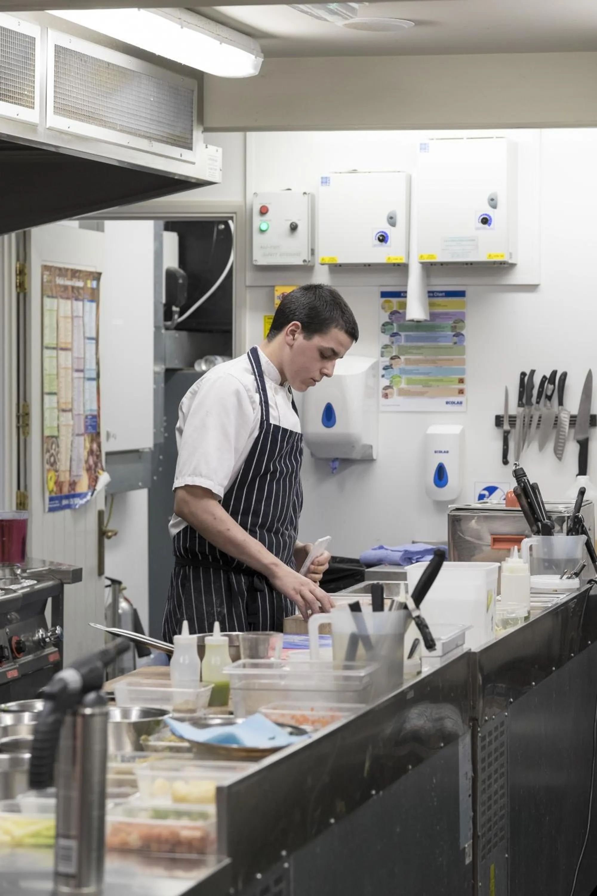 Staff in Kentisbury Grange