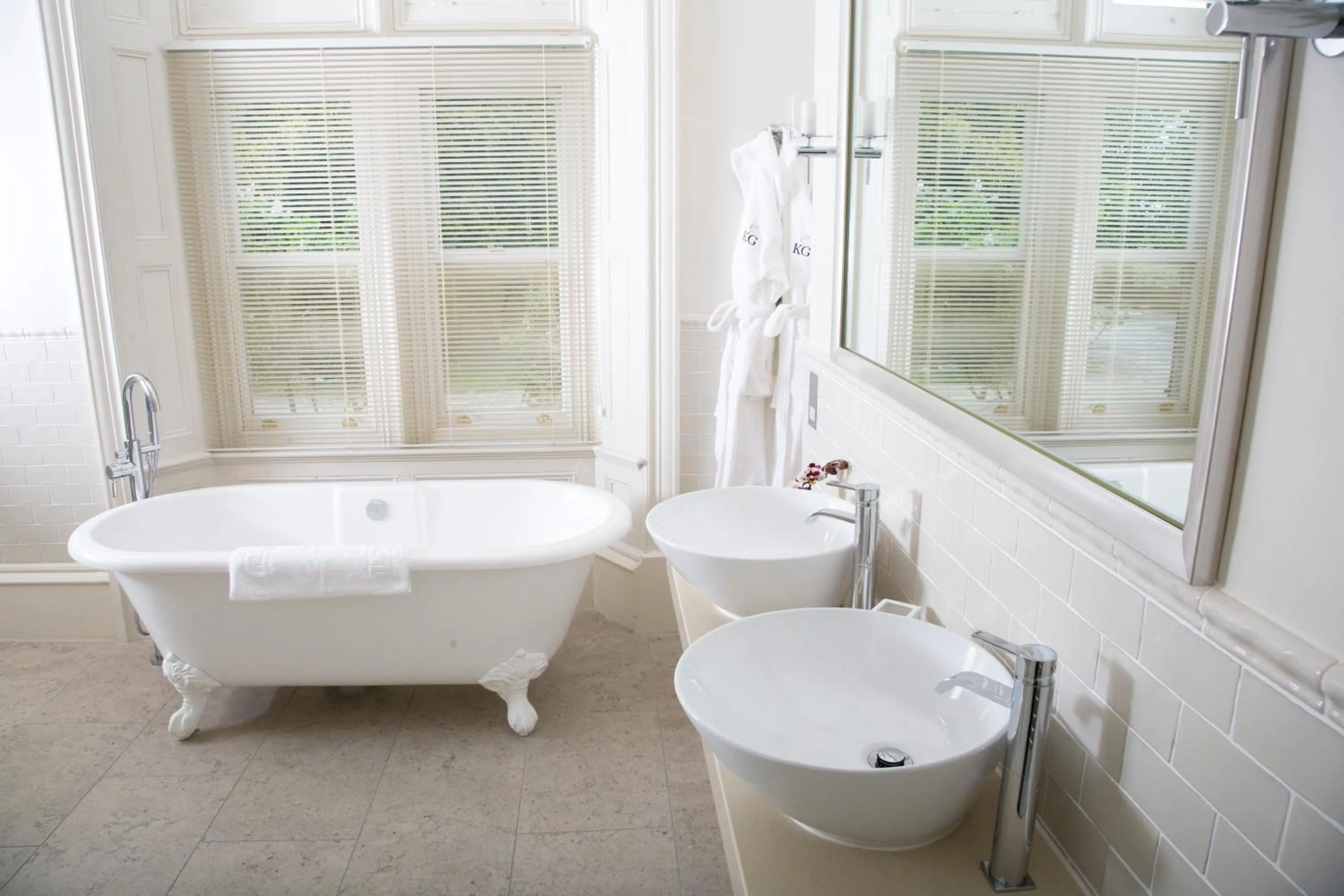 Bathroom in Kentisbury Grange