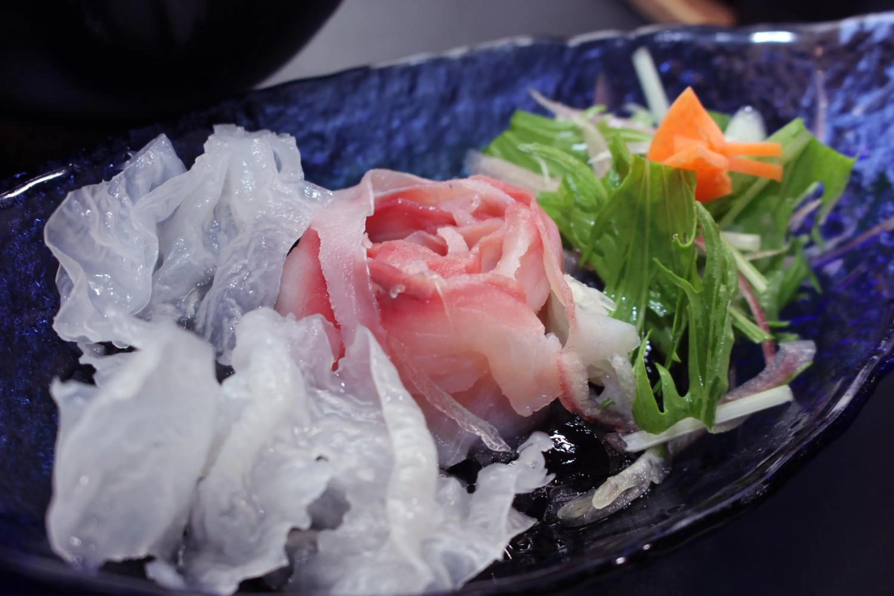Food close-up in Yoshinoonsen Motoyu