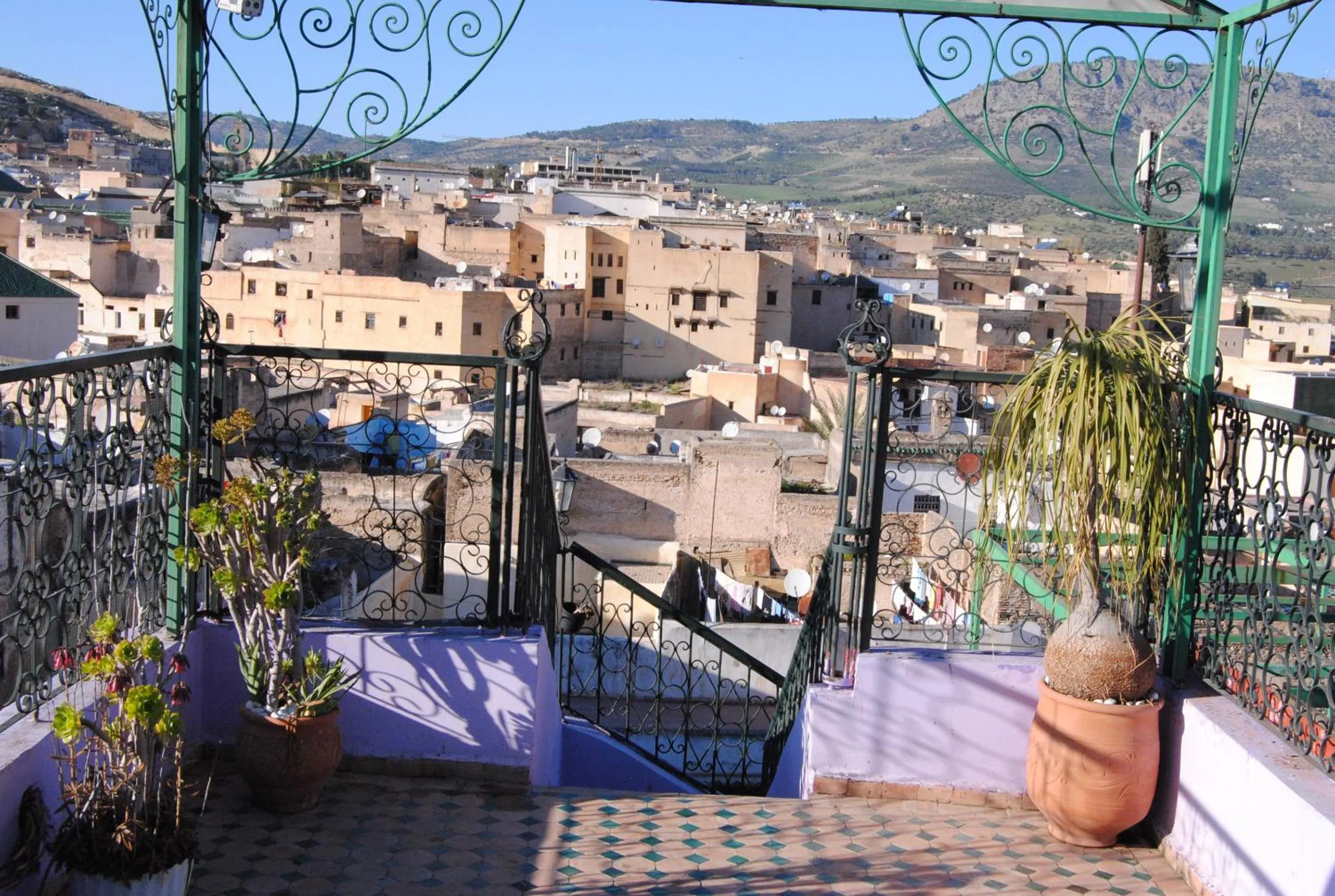 City view in Riad El Bacha