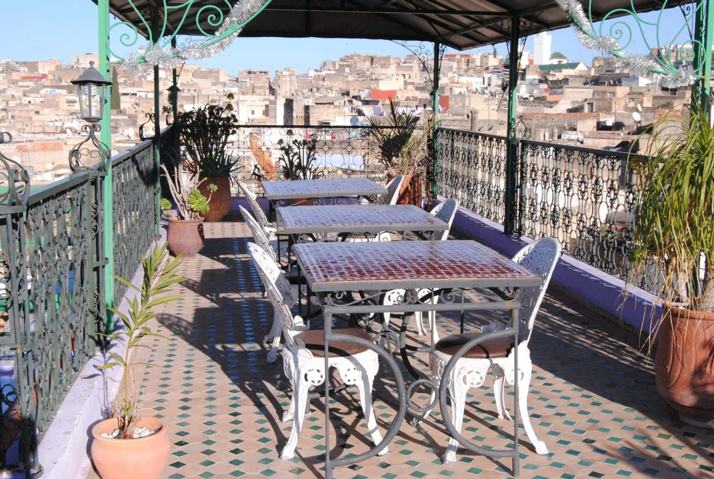Balcony/Terrace in Riad El Bacha