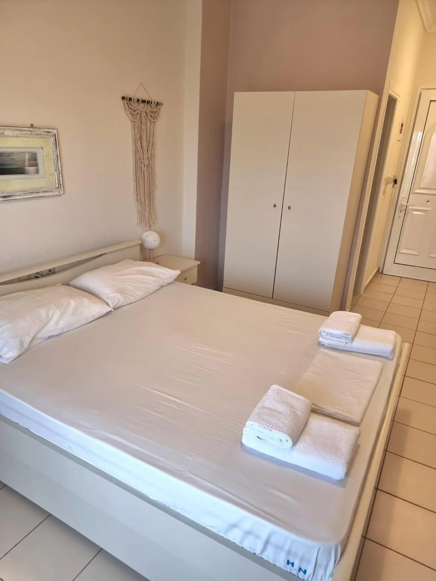 Bed in Hotel Nautilos