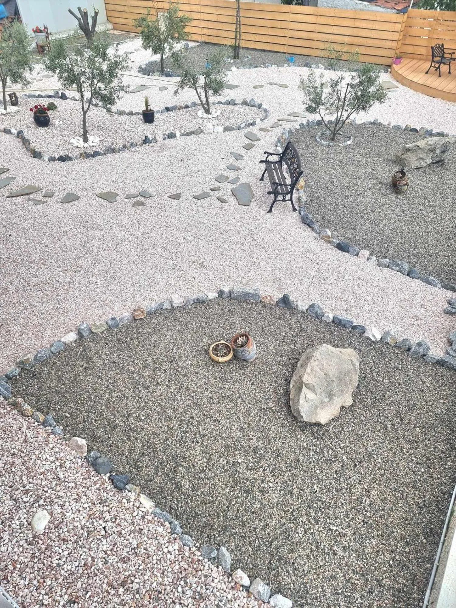 Garden view in Hotel Nautilos