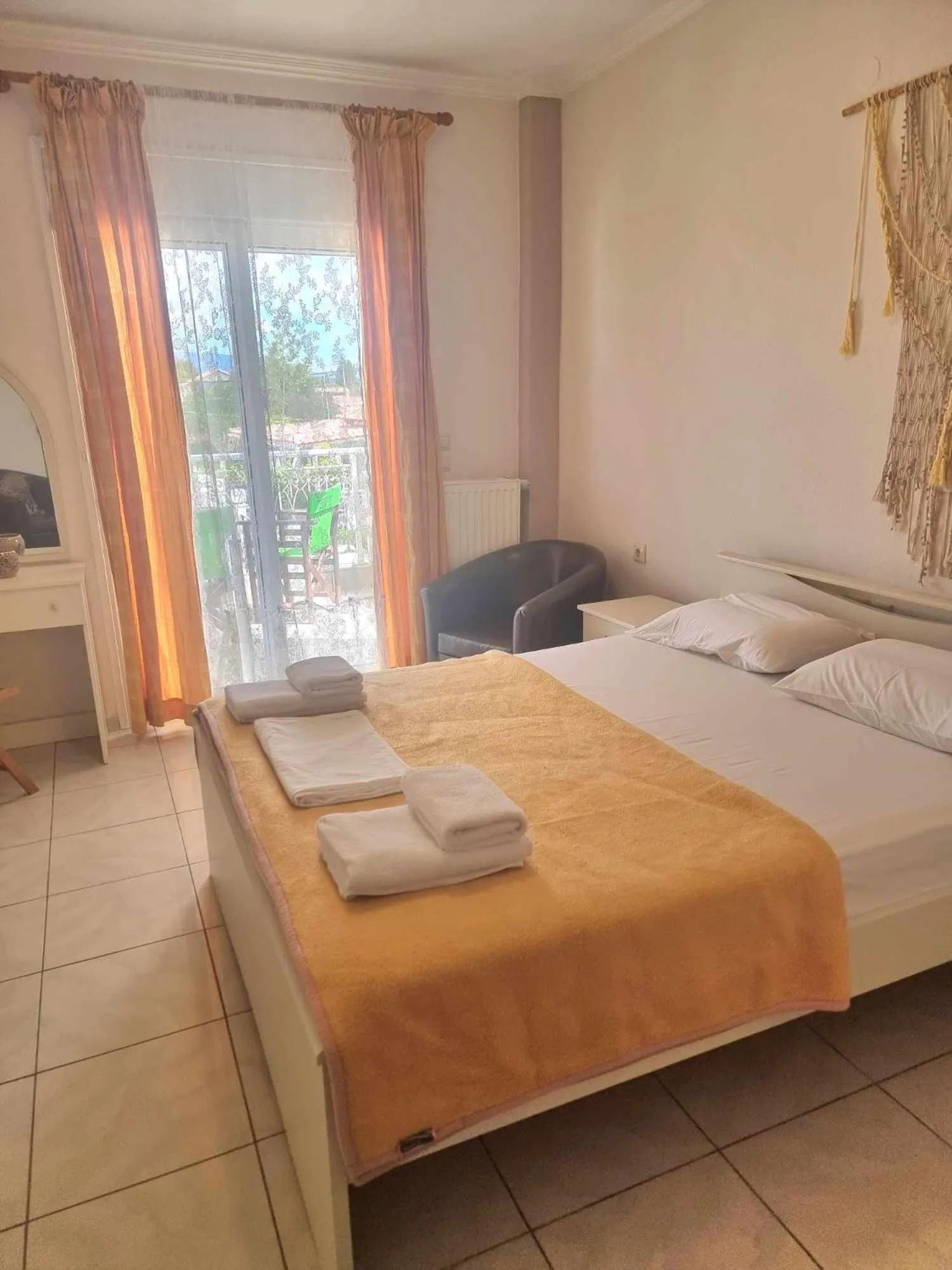 Bed in Hotel Nautilos