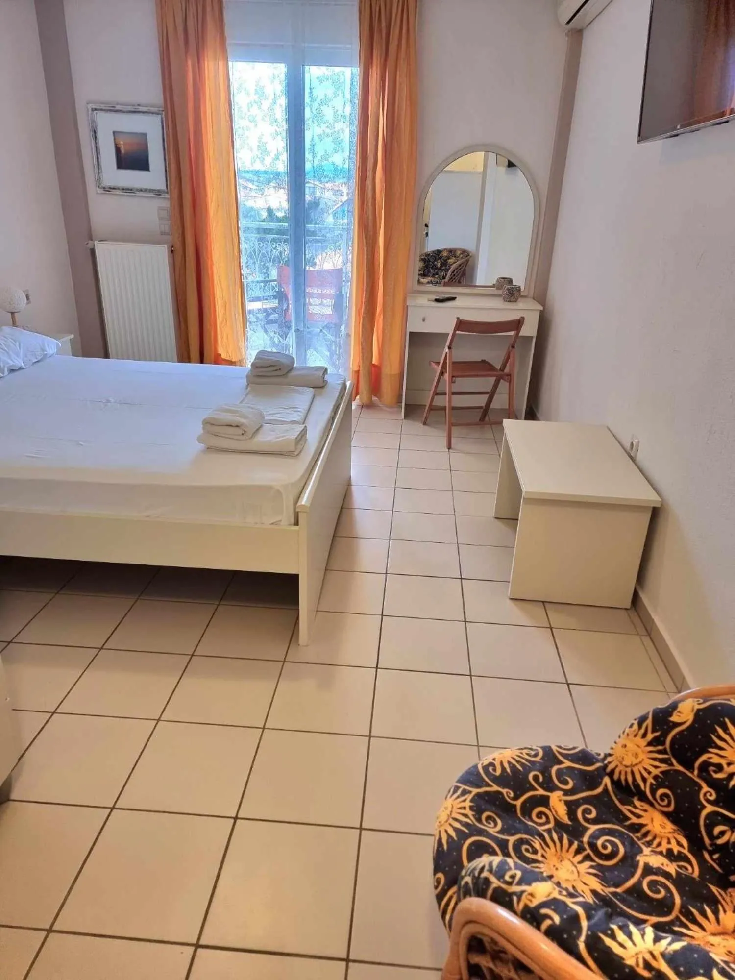 Bed in Hotel Nautilos