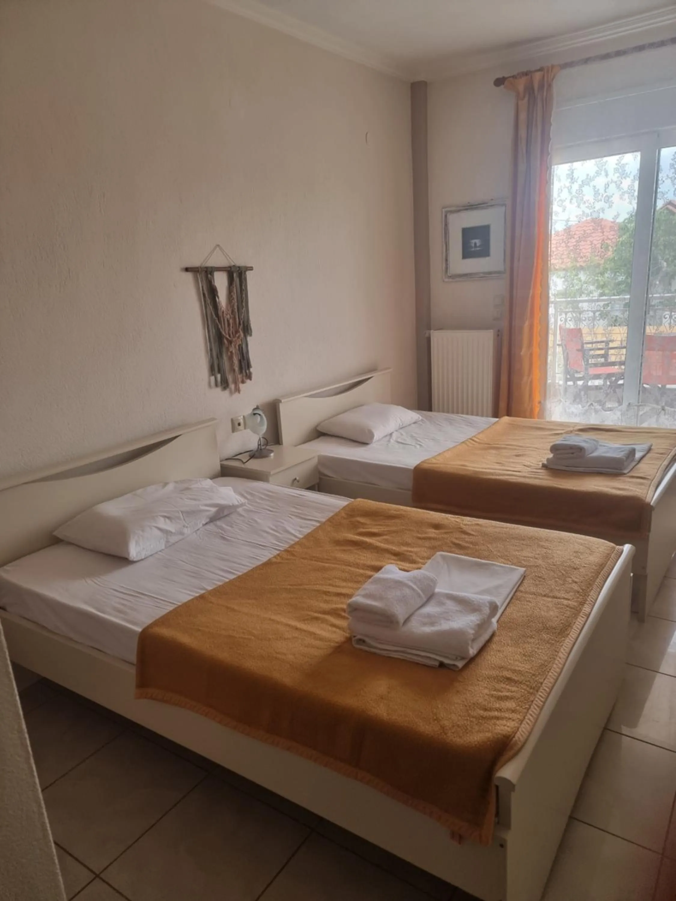 Bed in Hotel Nautilos