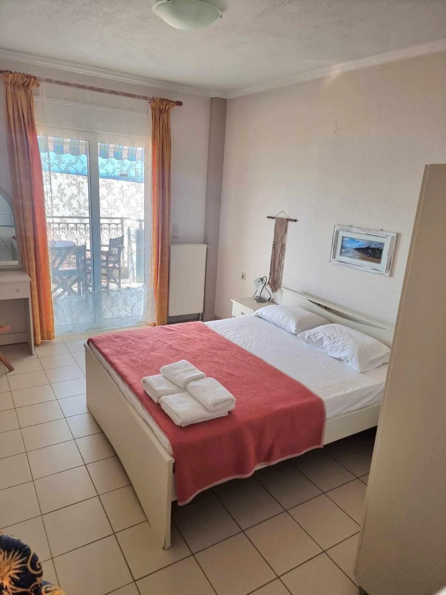 Bed in Hotel Nautilos