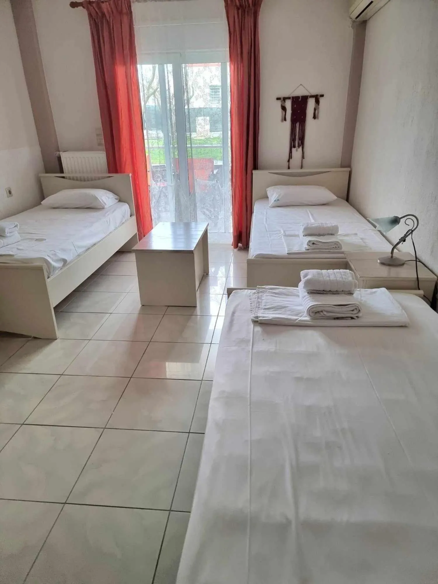 Bed in Hotel Nautilos