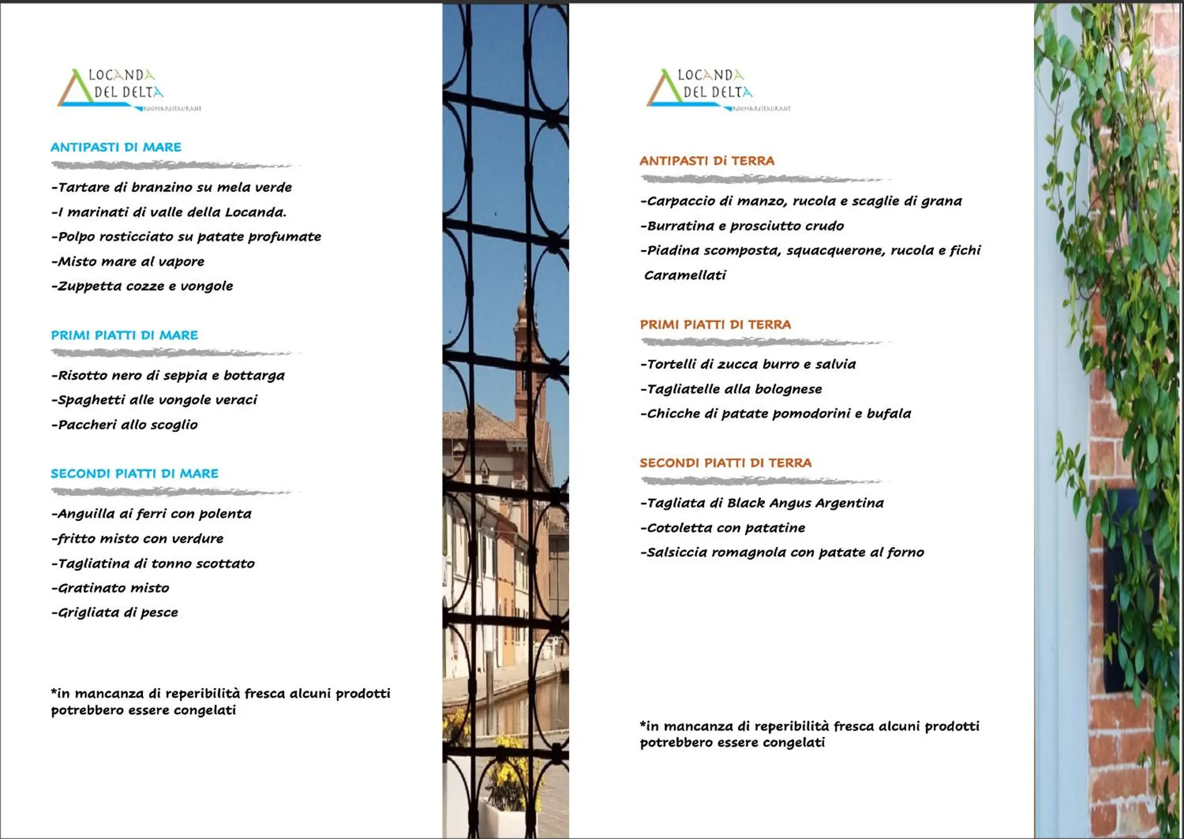 Restaurant/places to eat in Locanda del Delta