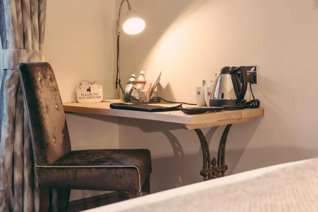 Bedroom in The Curious Pig in the Parlour