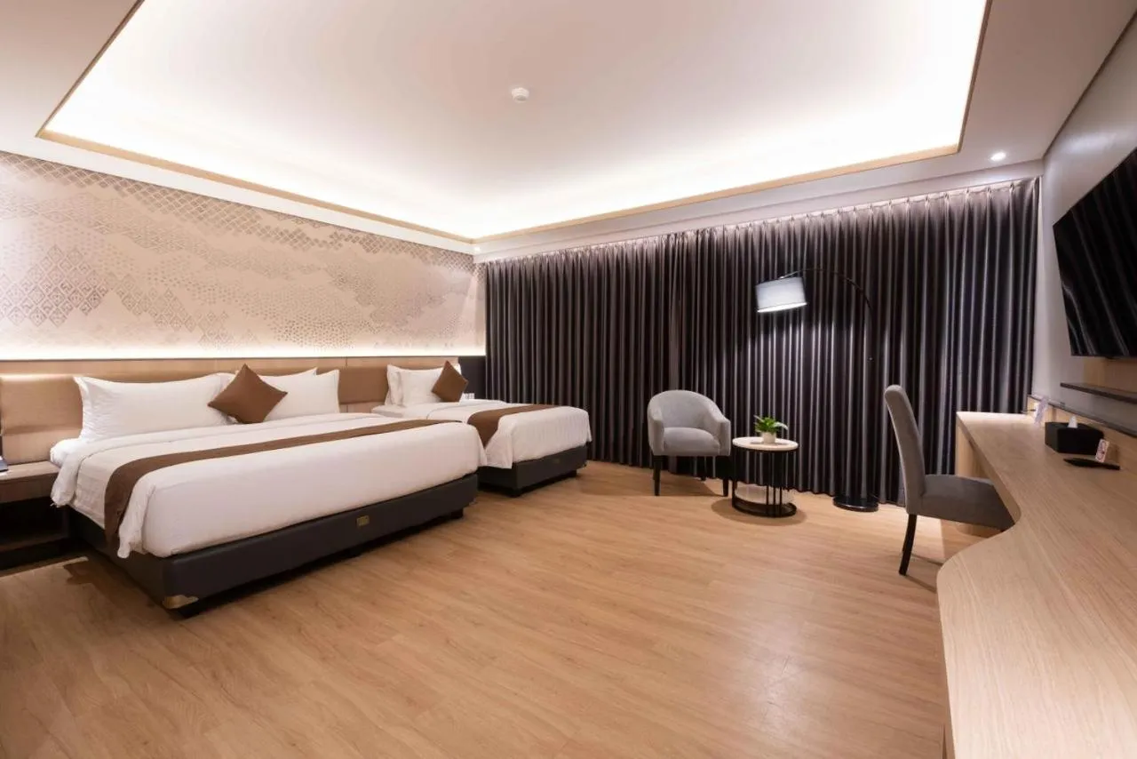 Bed in Orchardz Hotel Industri Jakarta Kemayoran