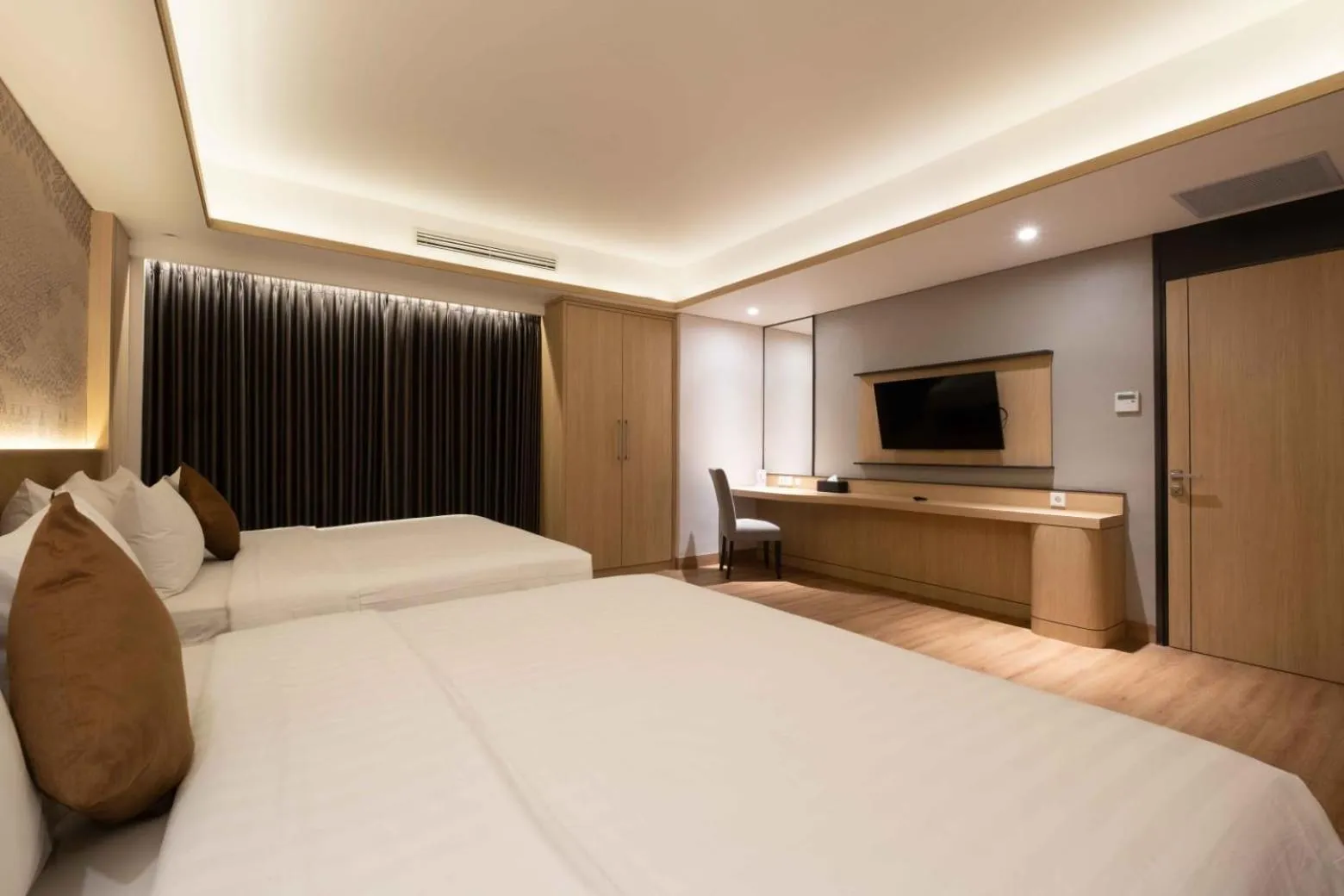 Bed in Orchardz Hotel Industri Jakarta Kemayoran