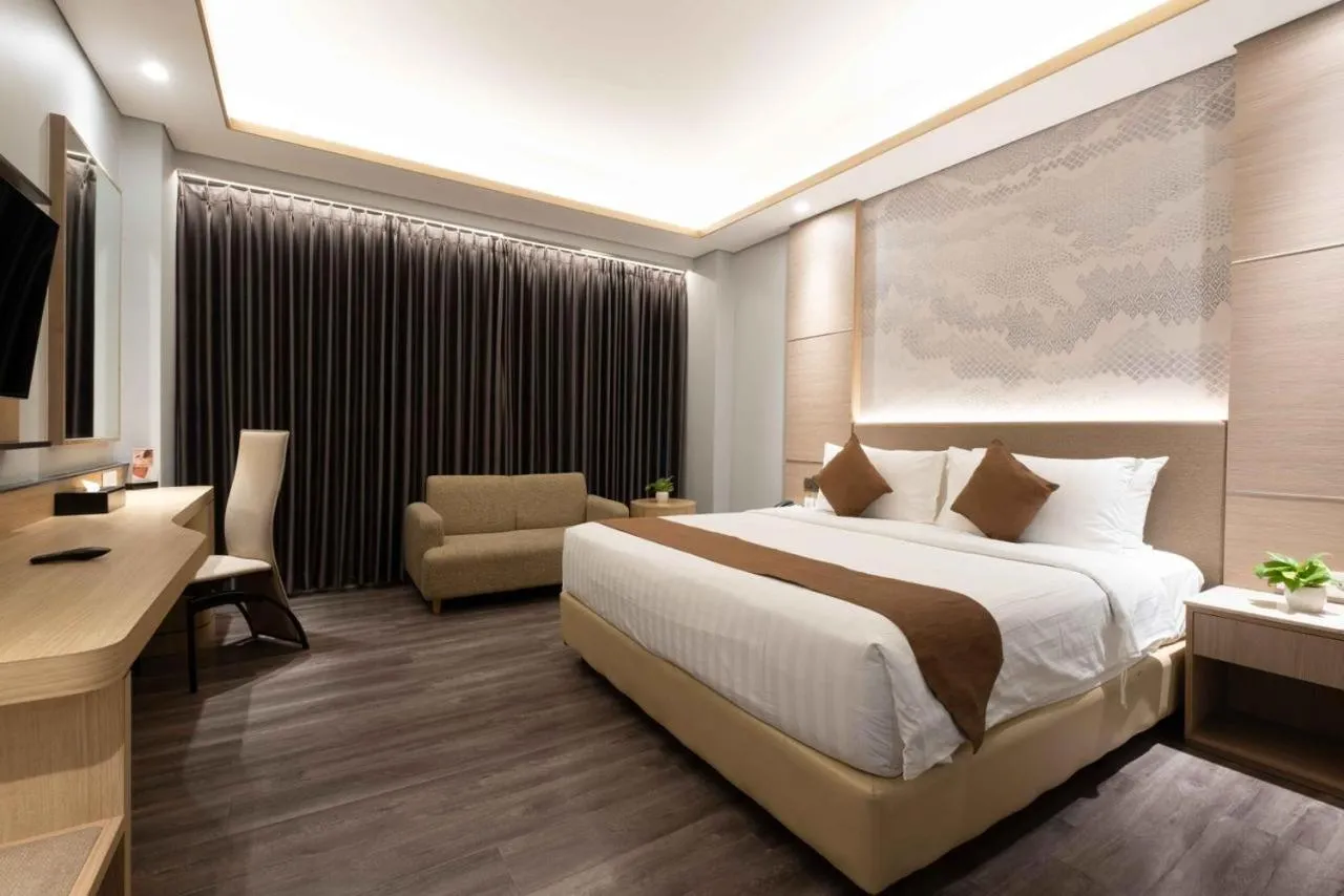 Bed in Orchardz Hotel Industri Jakarta Kemayoran
