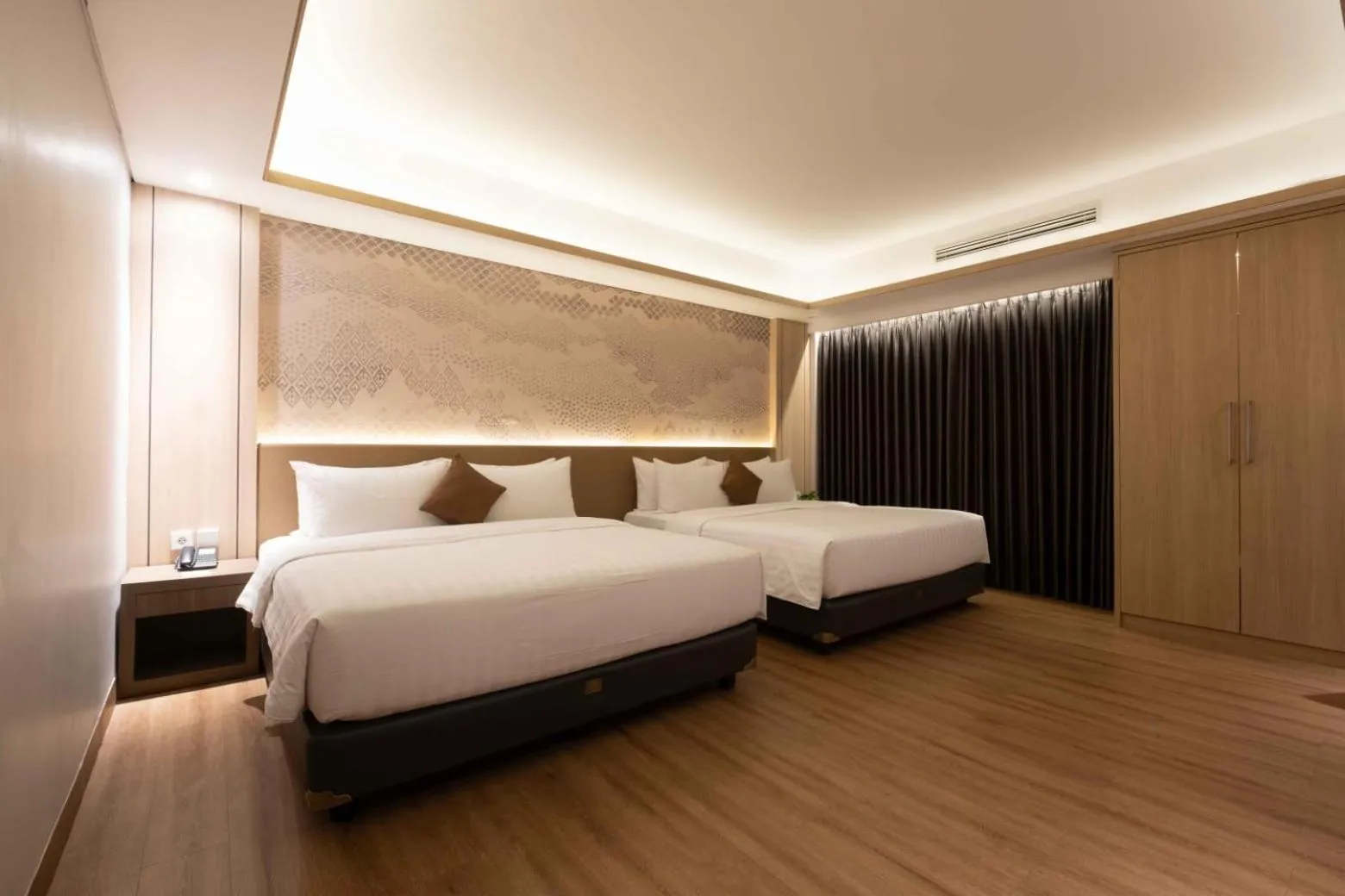 Bed in Orchardz Hotel Industri Jakarta Kemayoran