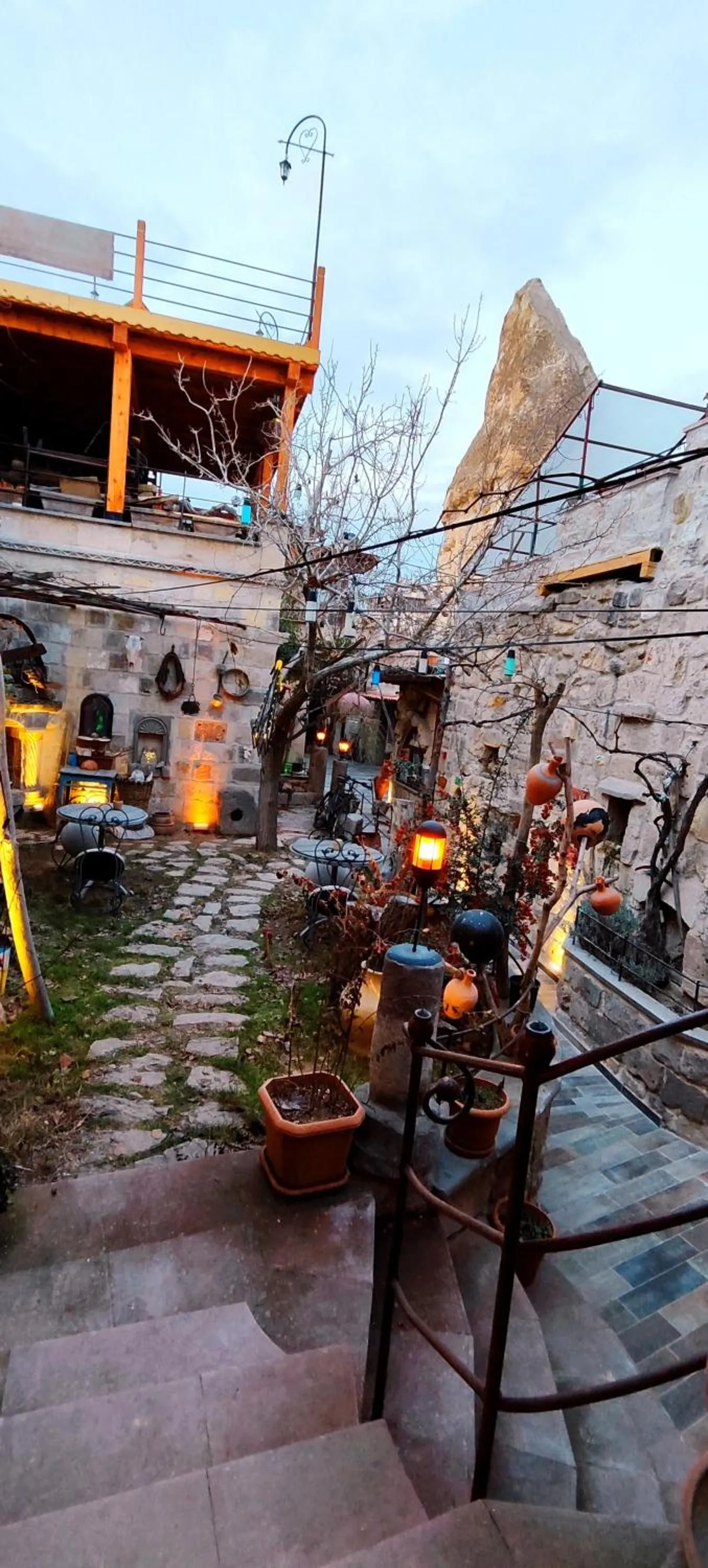 Property building in Vintage Cave House Hotel