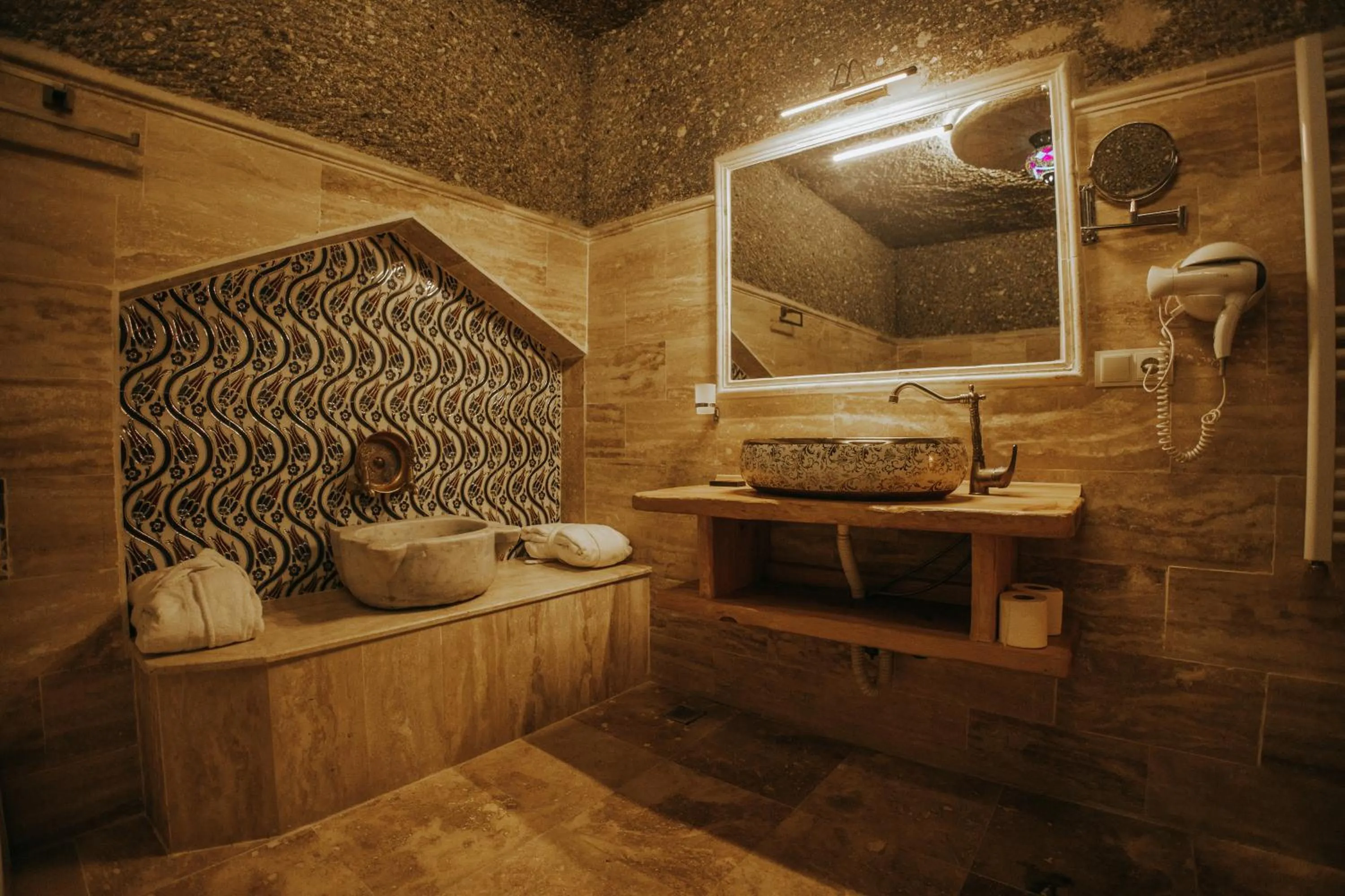Bathroom in Vintage Cave House Hotel