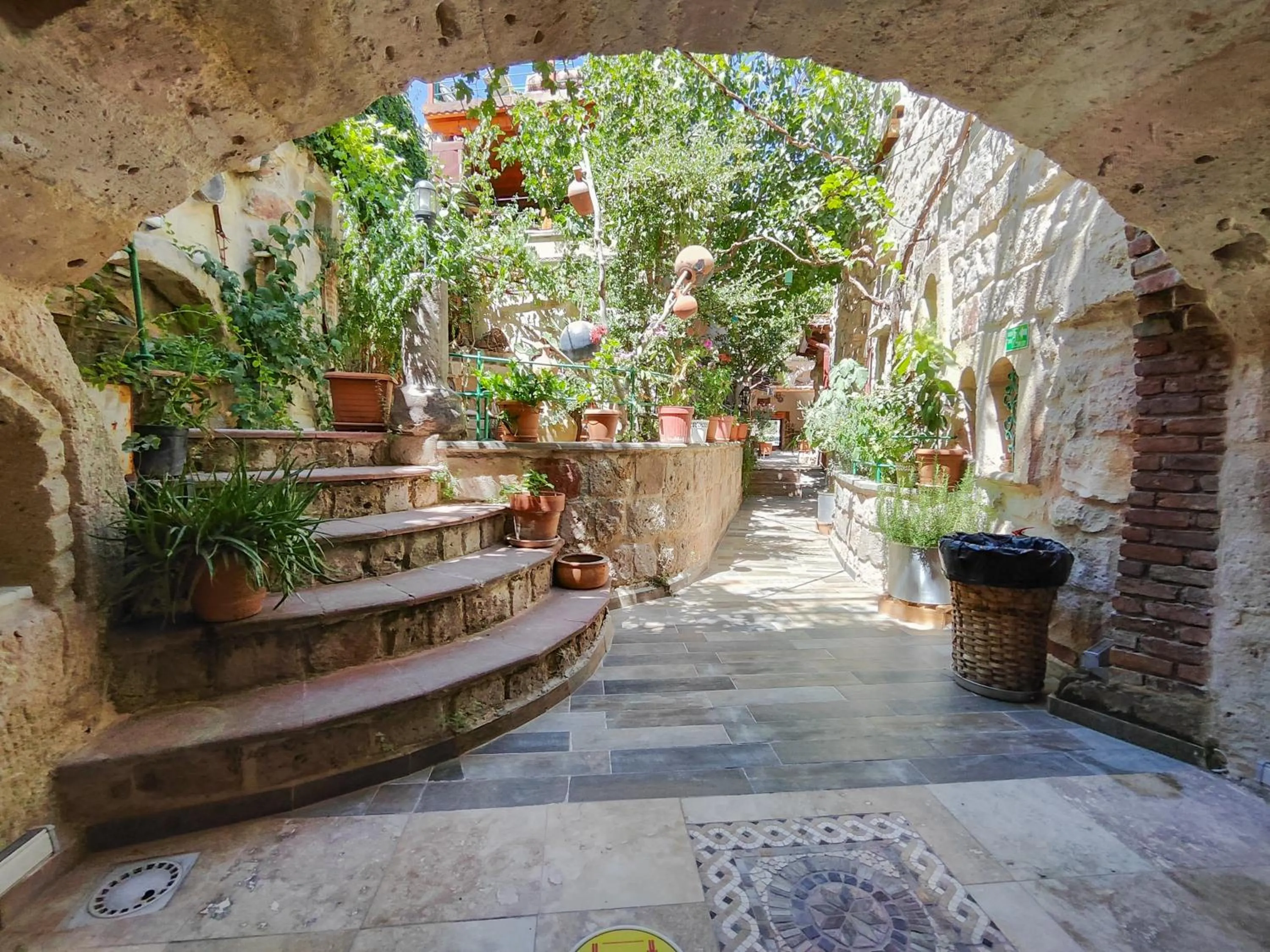 Property building in Vintage Cave House Hotel