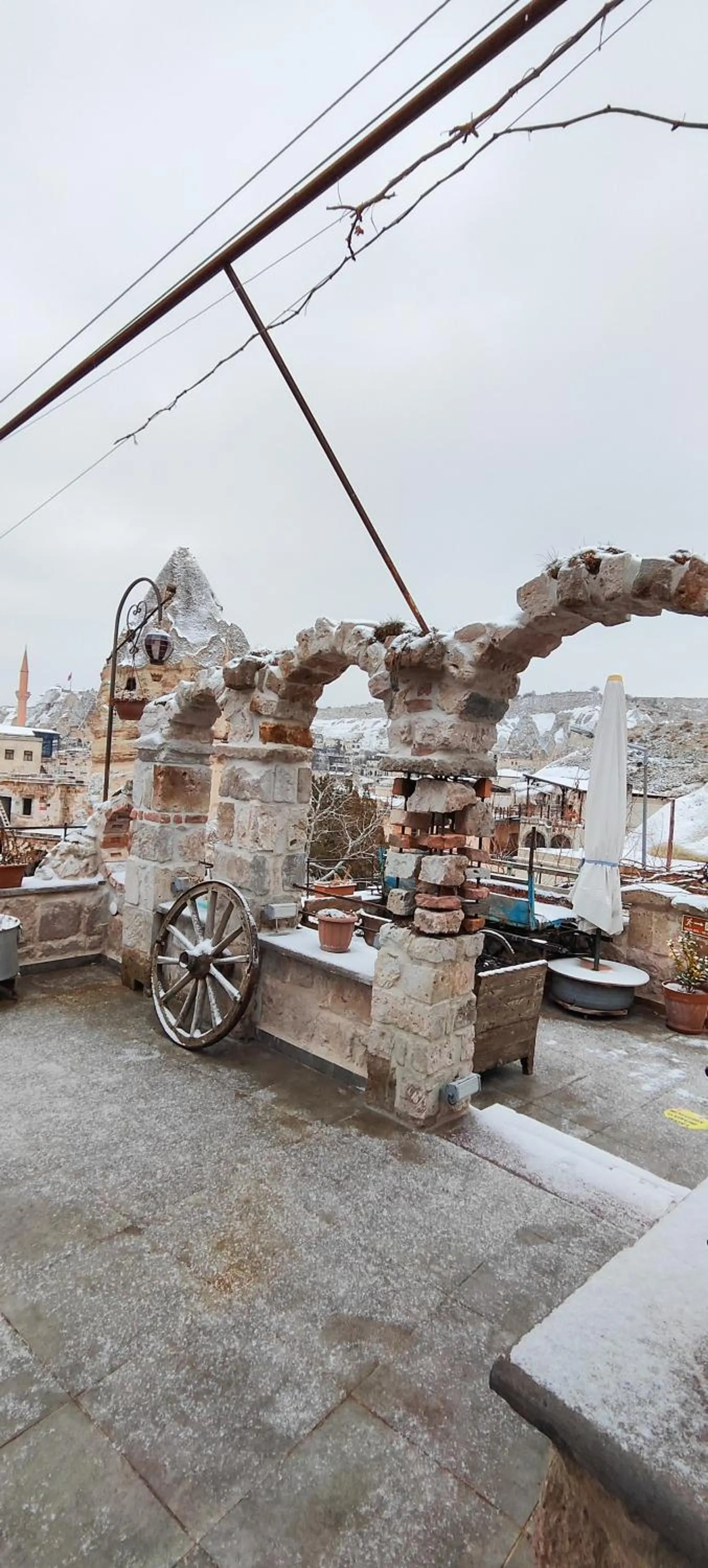 Property building in Vintage Cave House Hotel