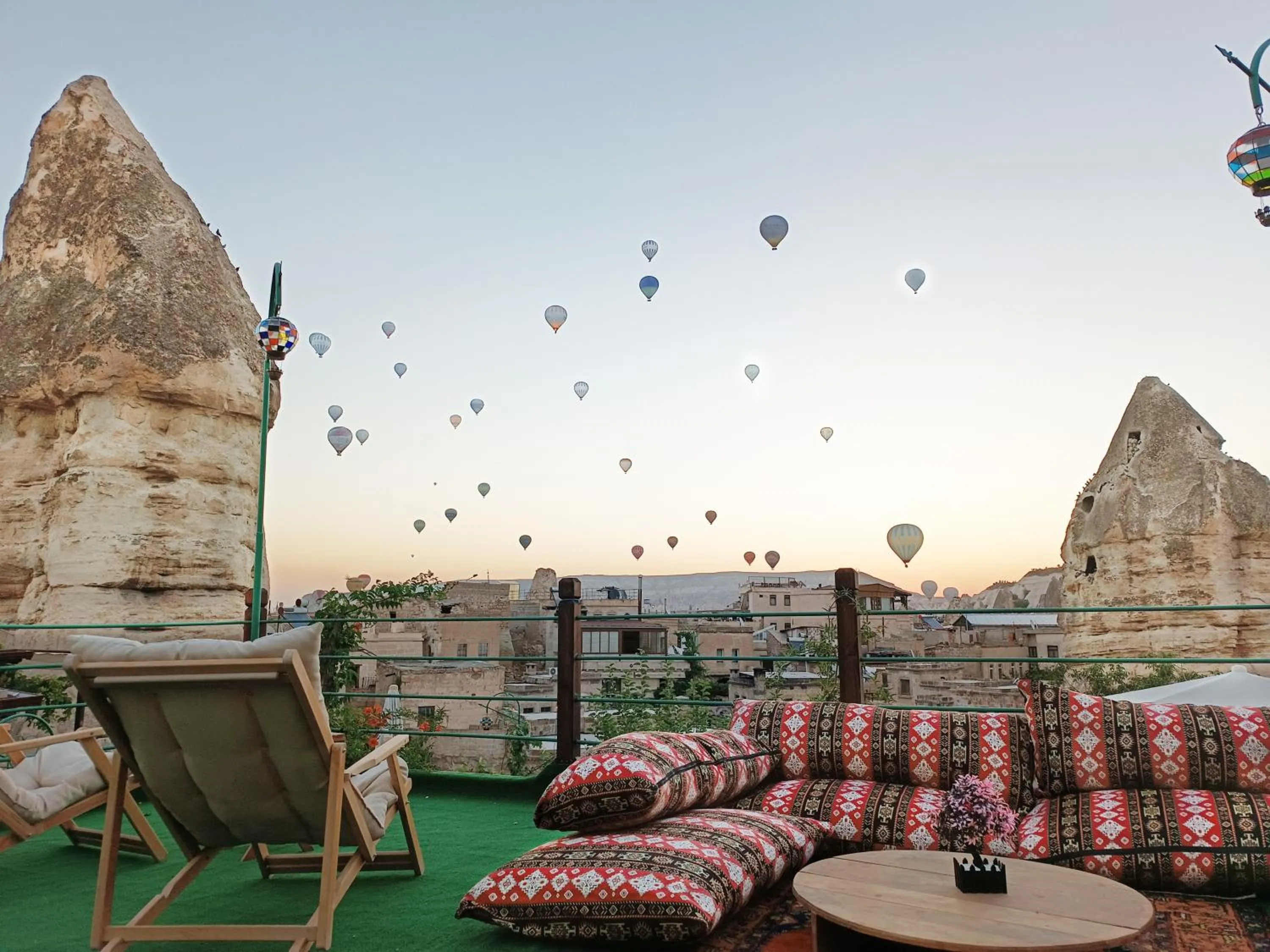 Property building in Vintage Cave House Hotel