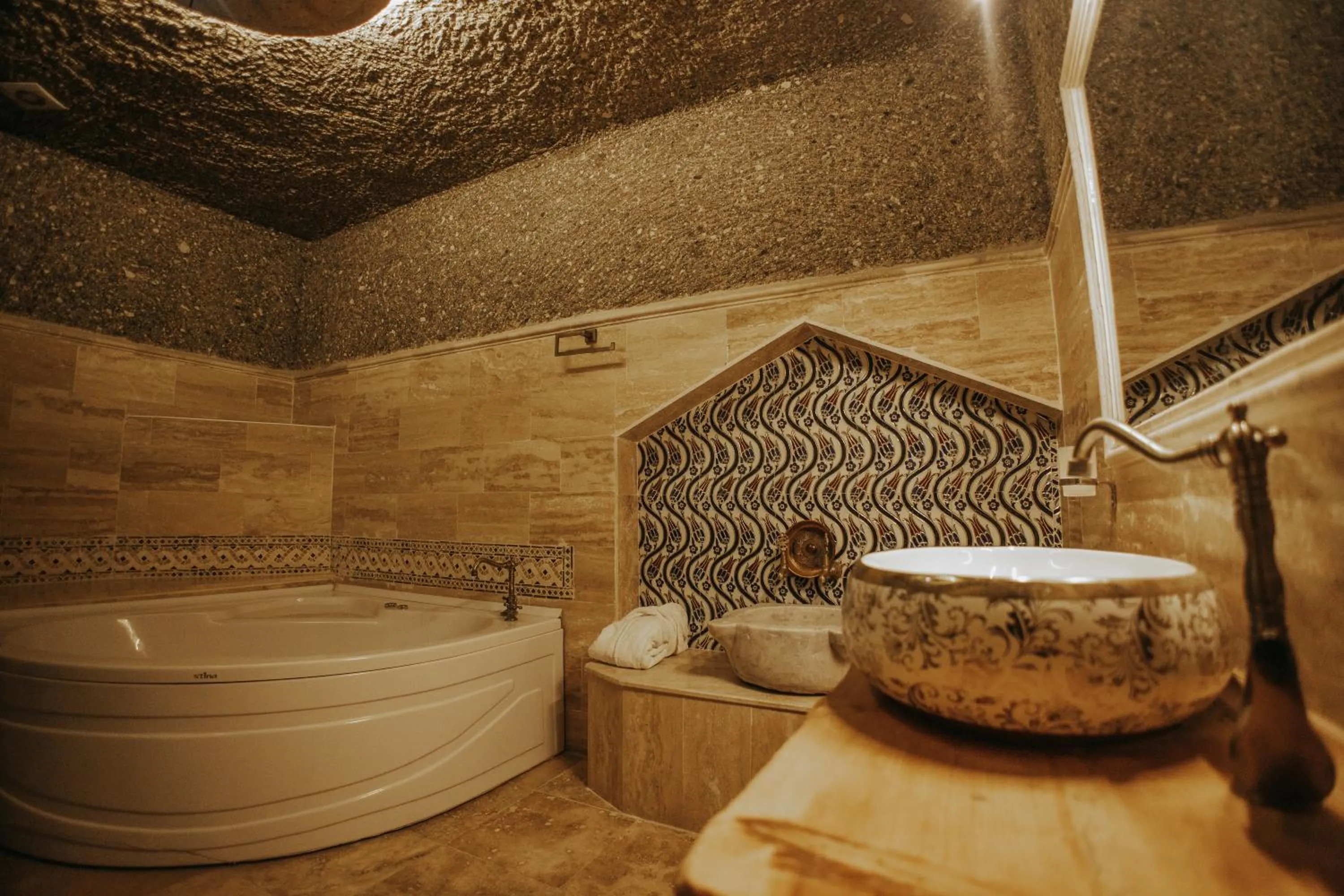 Bathroom in Vintage Cave House Hotel