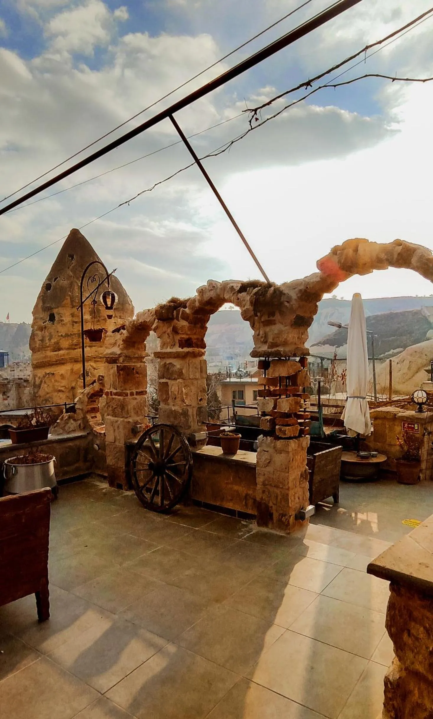 Property building in Vintage Cave House Hotel