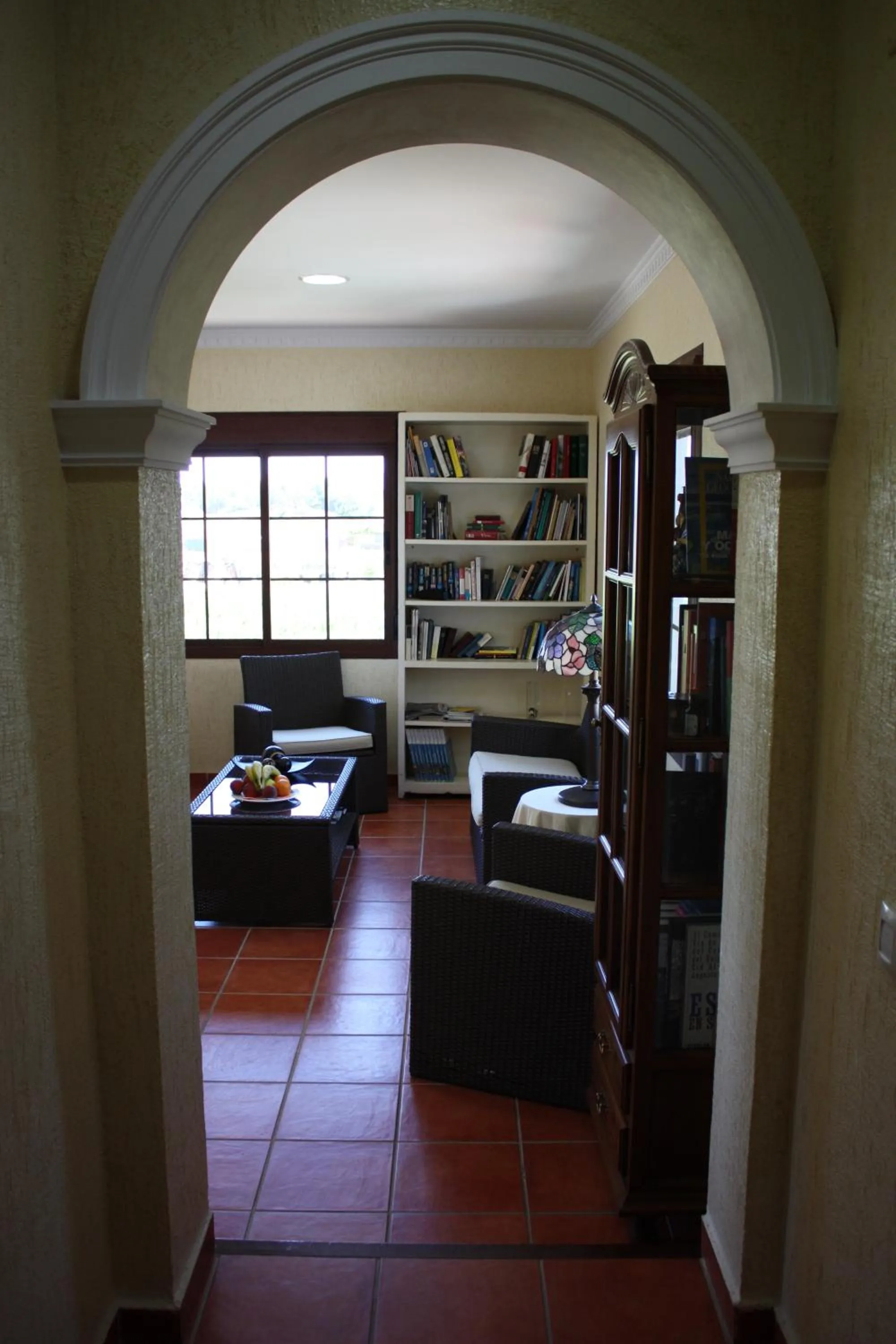 Library in Hostal Rural La Plata Parking Incluido