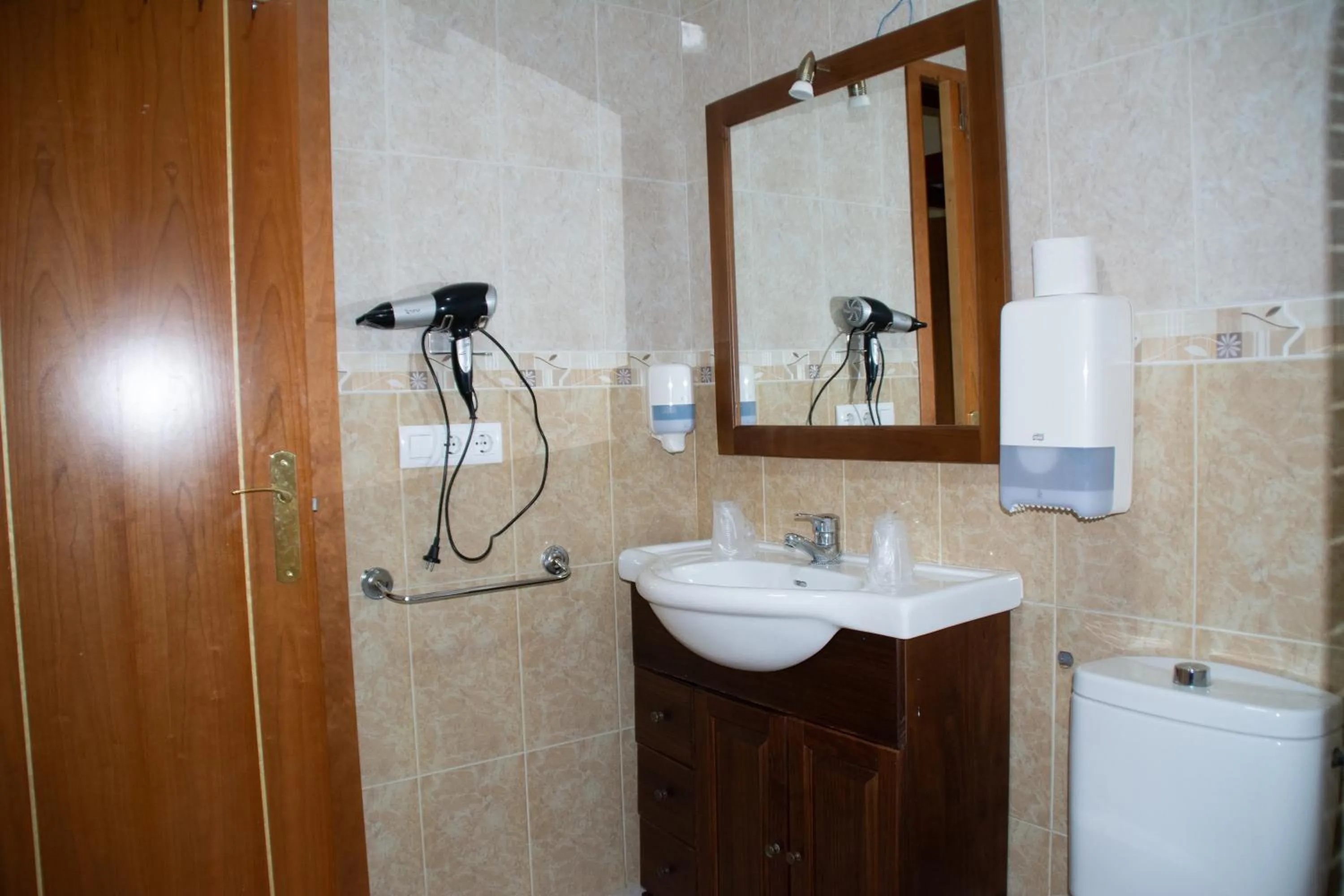 Bathroom in Hostal Rural La Plata Parking Incluido