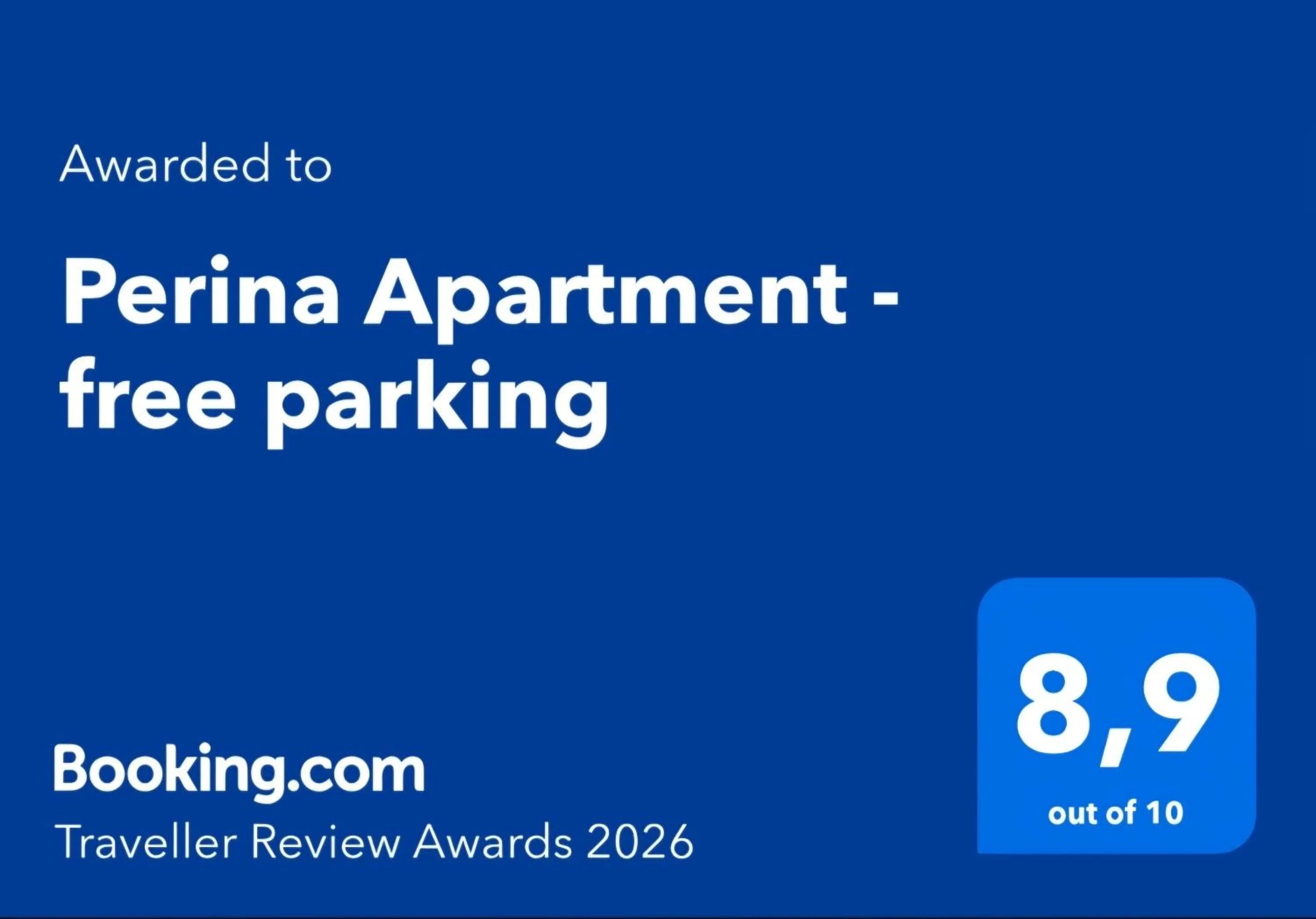 Perina Apartment - free parking
