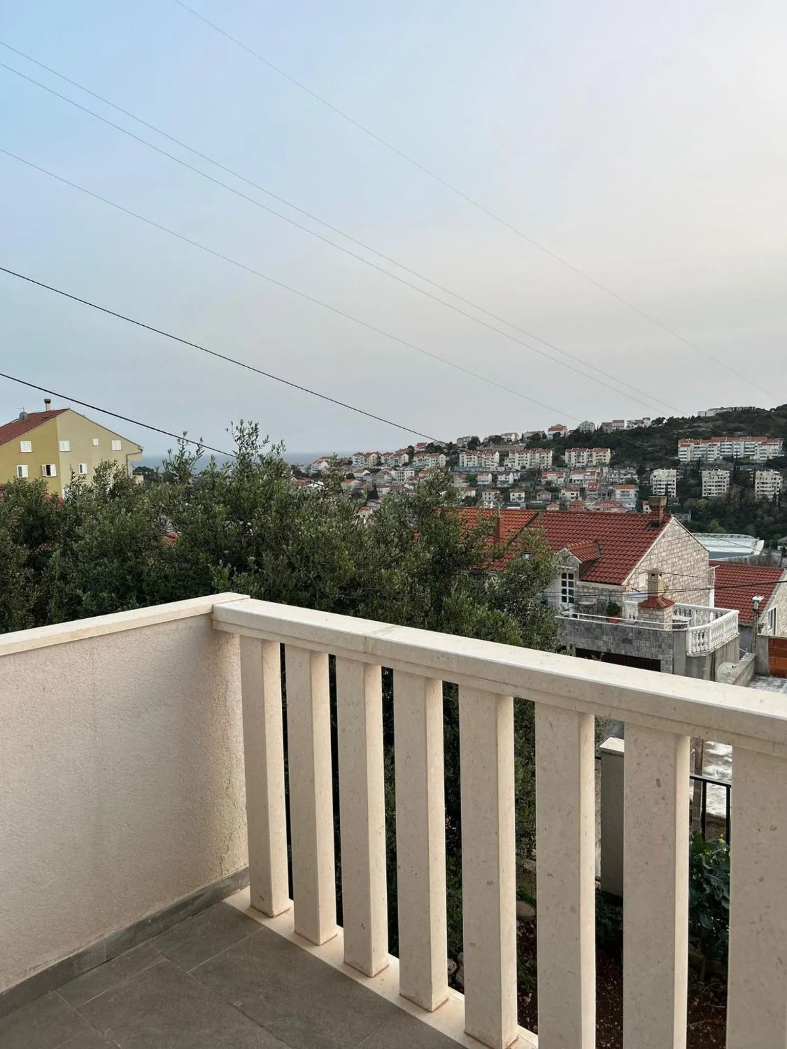 Balcony/Terrace in Perina Apartment - free parking
