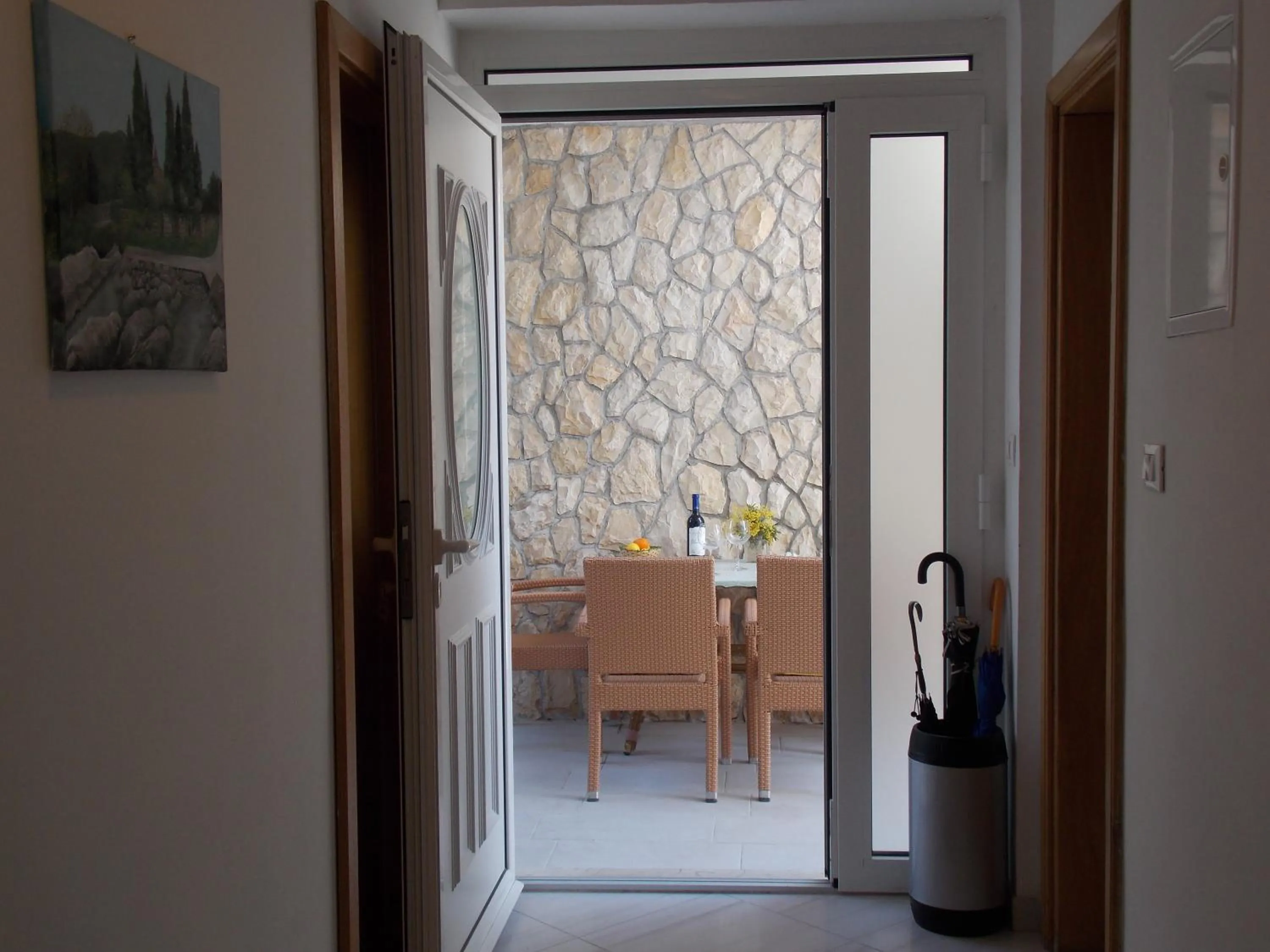 Balcony/Terrace in Perina Apartment - free parking