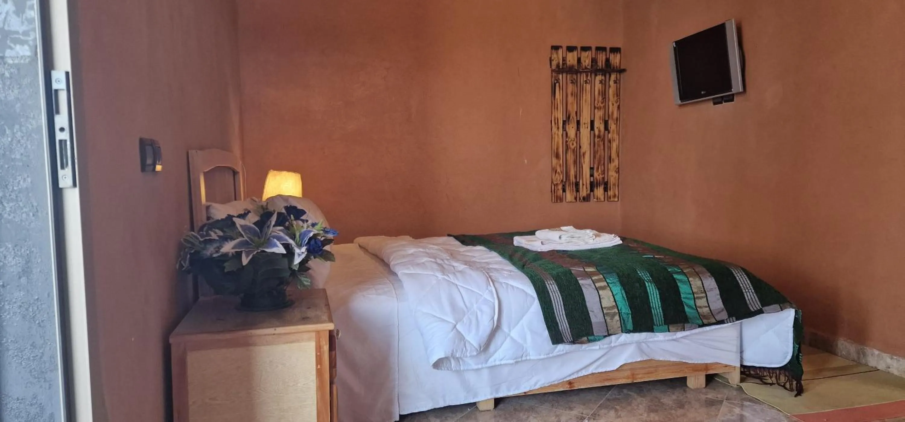 Bed in Bio Palace Hotel