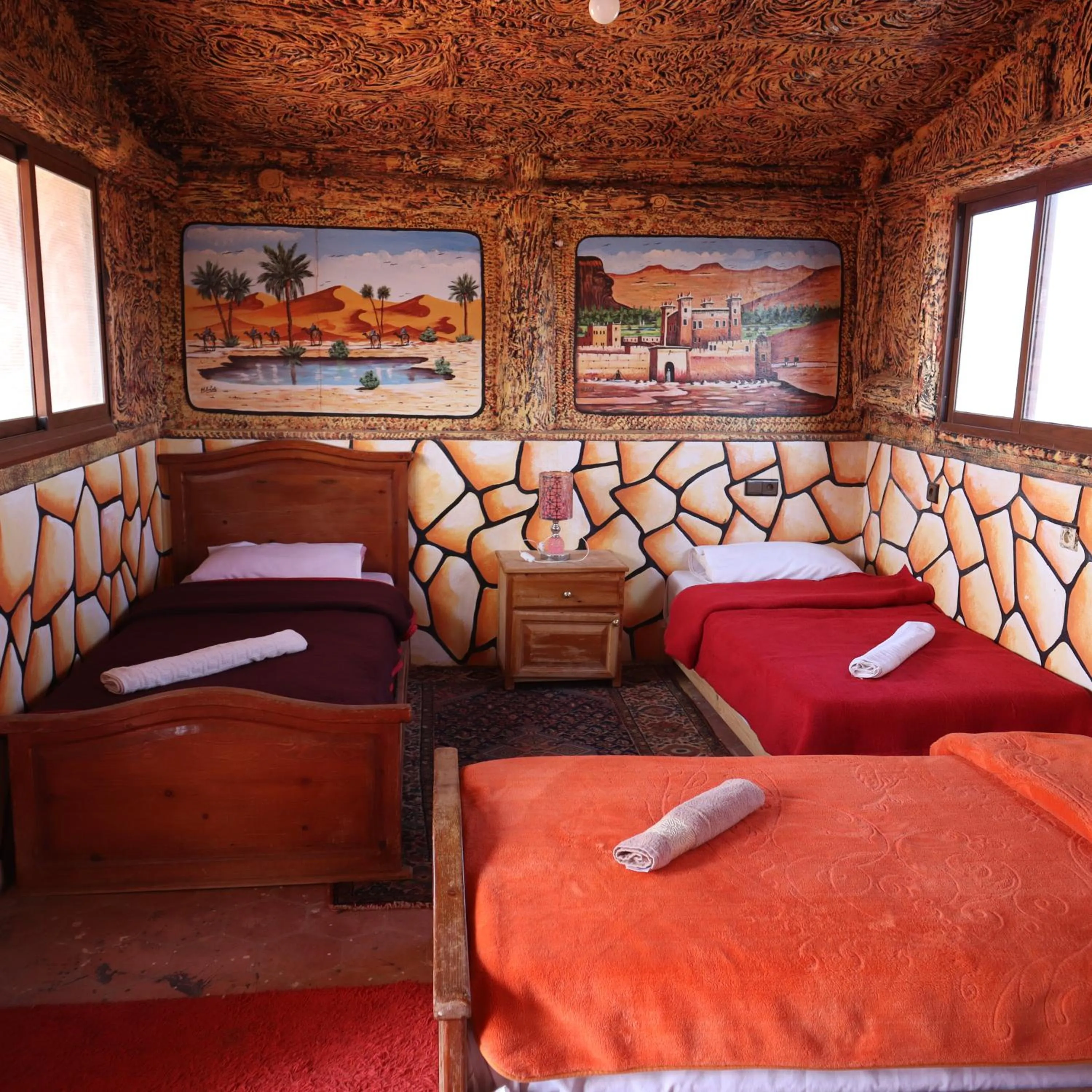 Bed in Bio Palace Hotel