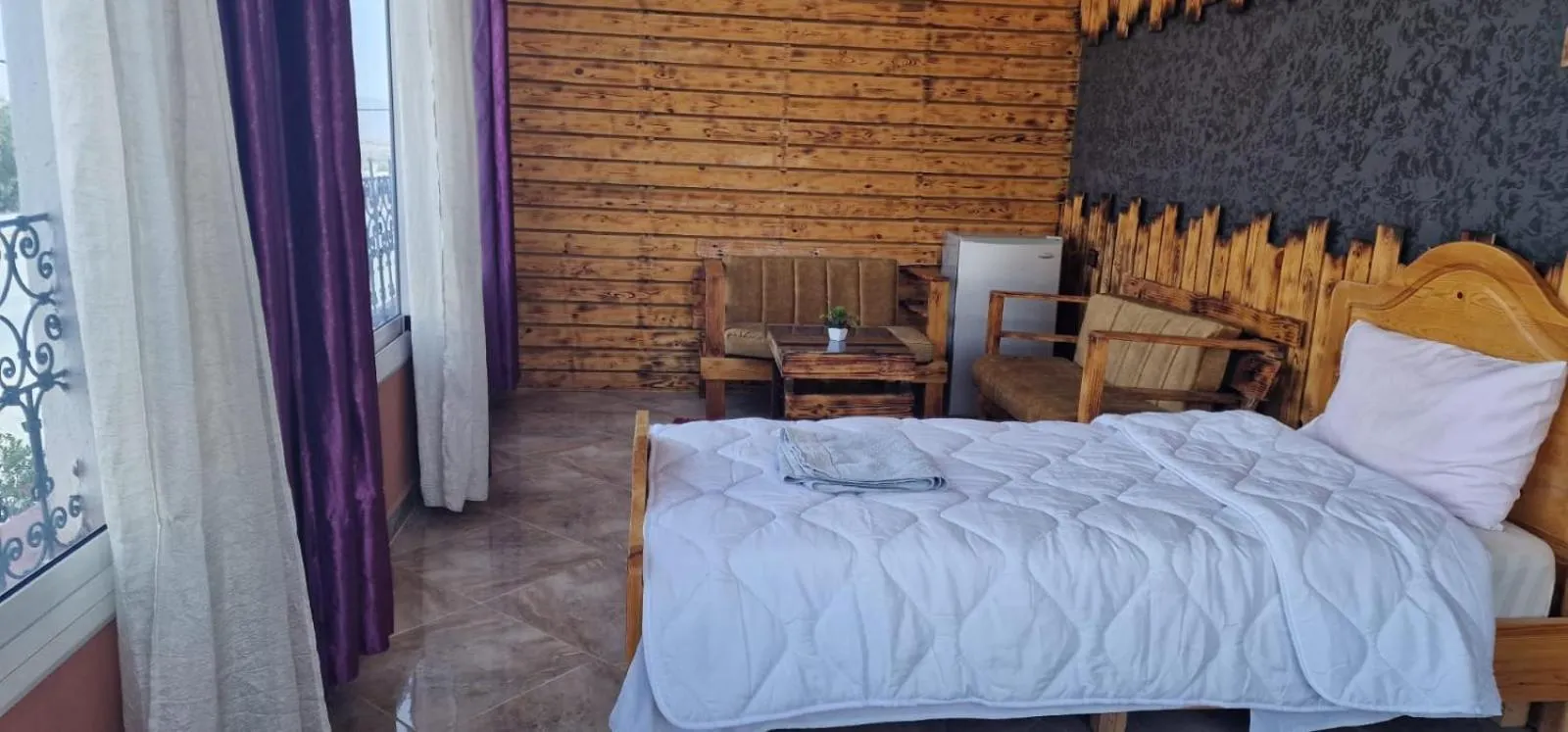 Bed in Bio Palace Hotel