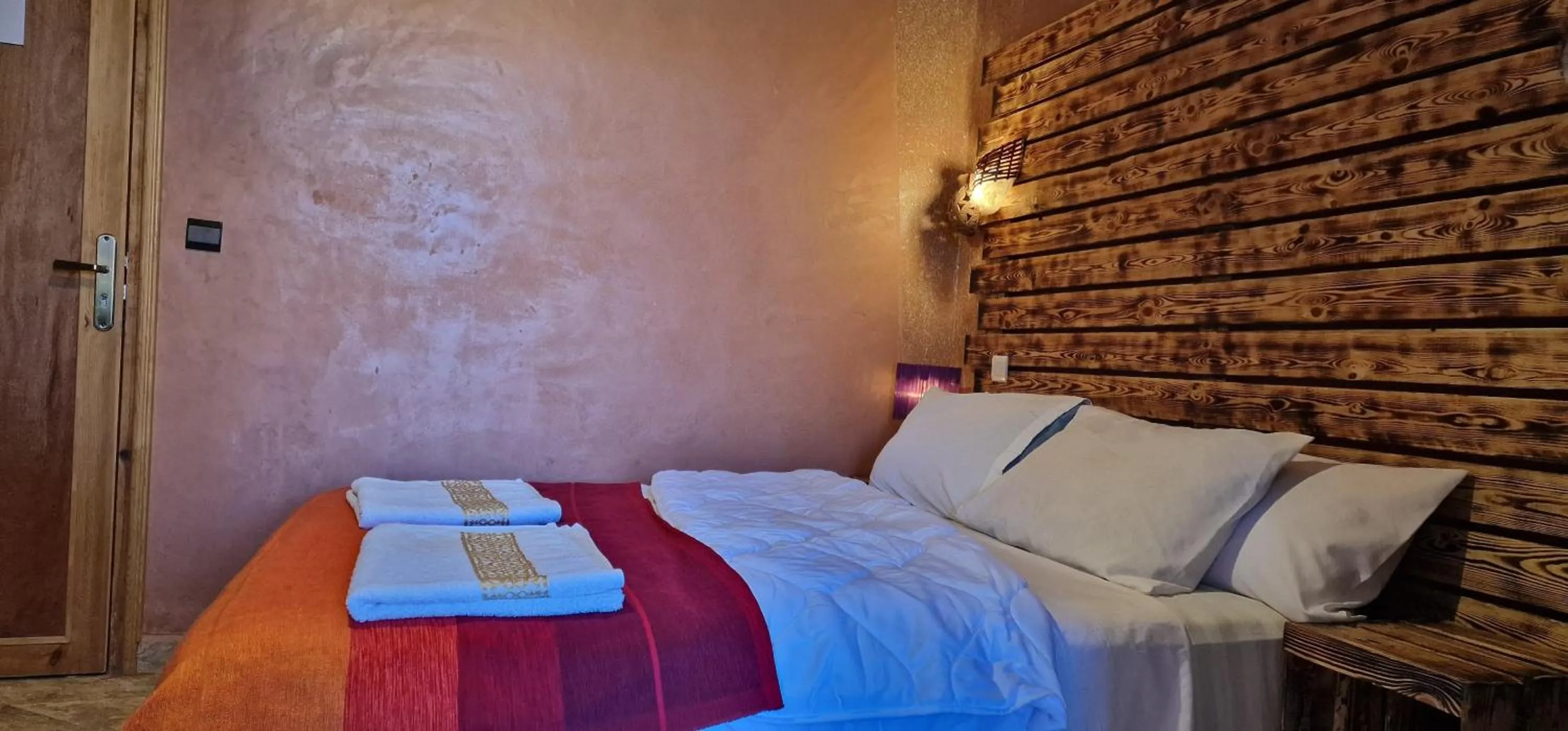 Bed in Bio Palace Hotel