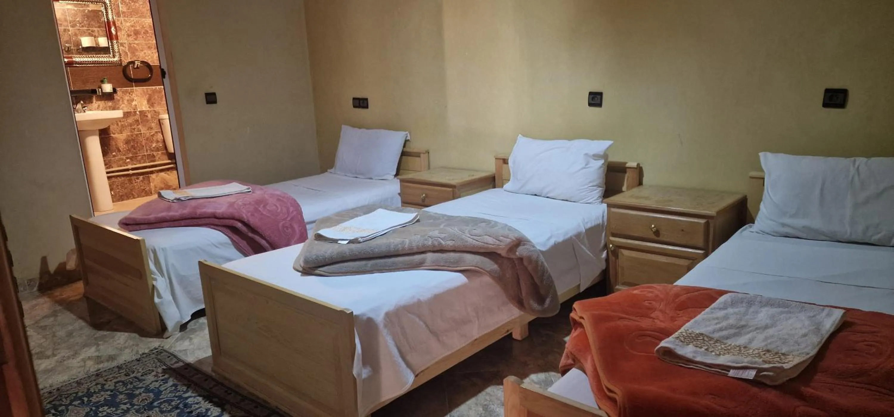 Bed in Bio Palace Hotel