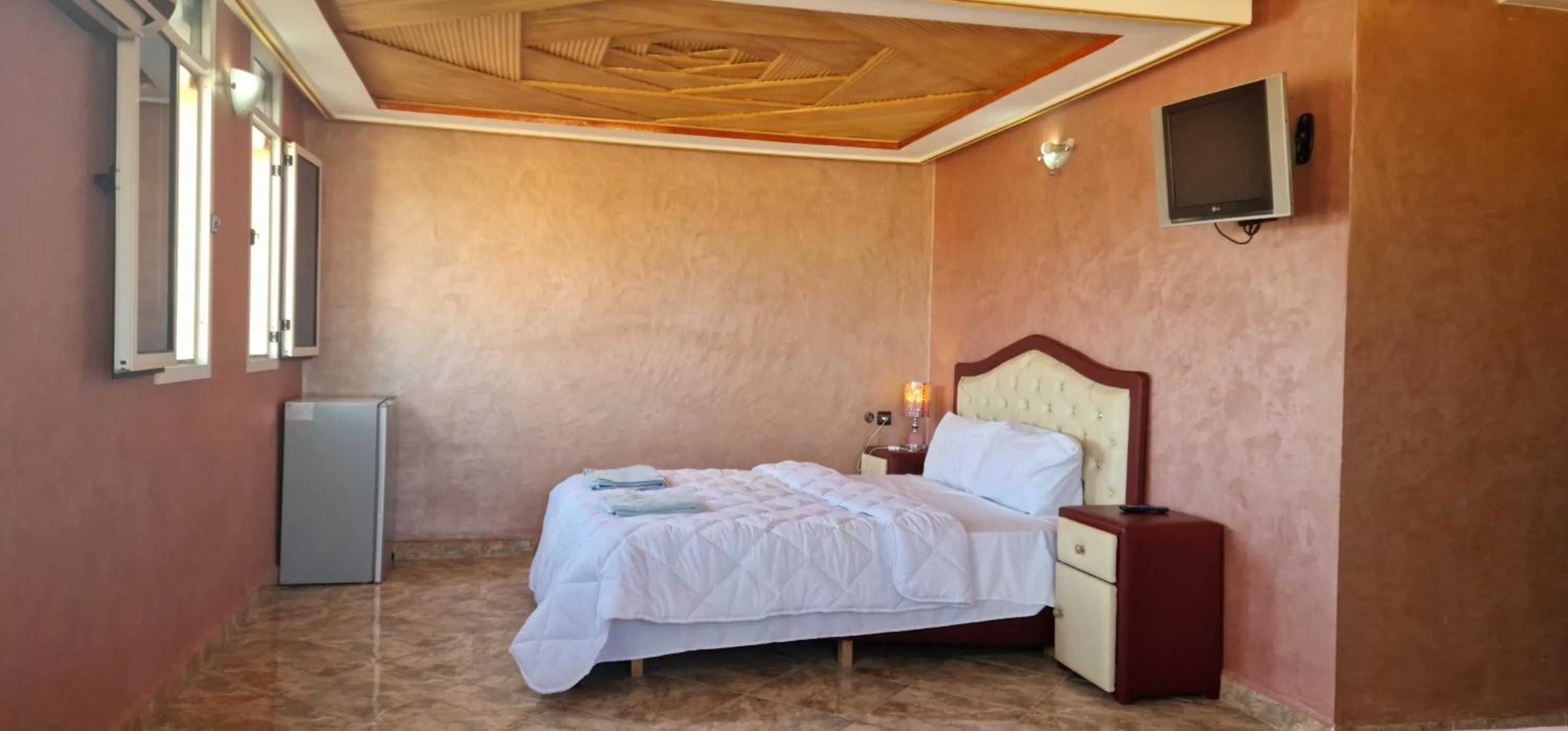 Bed in Bio Palace Hotel