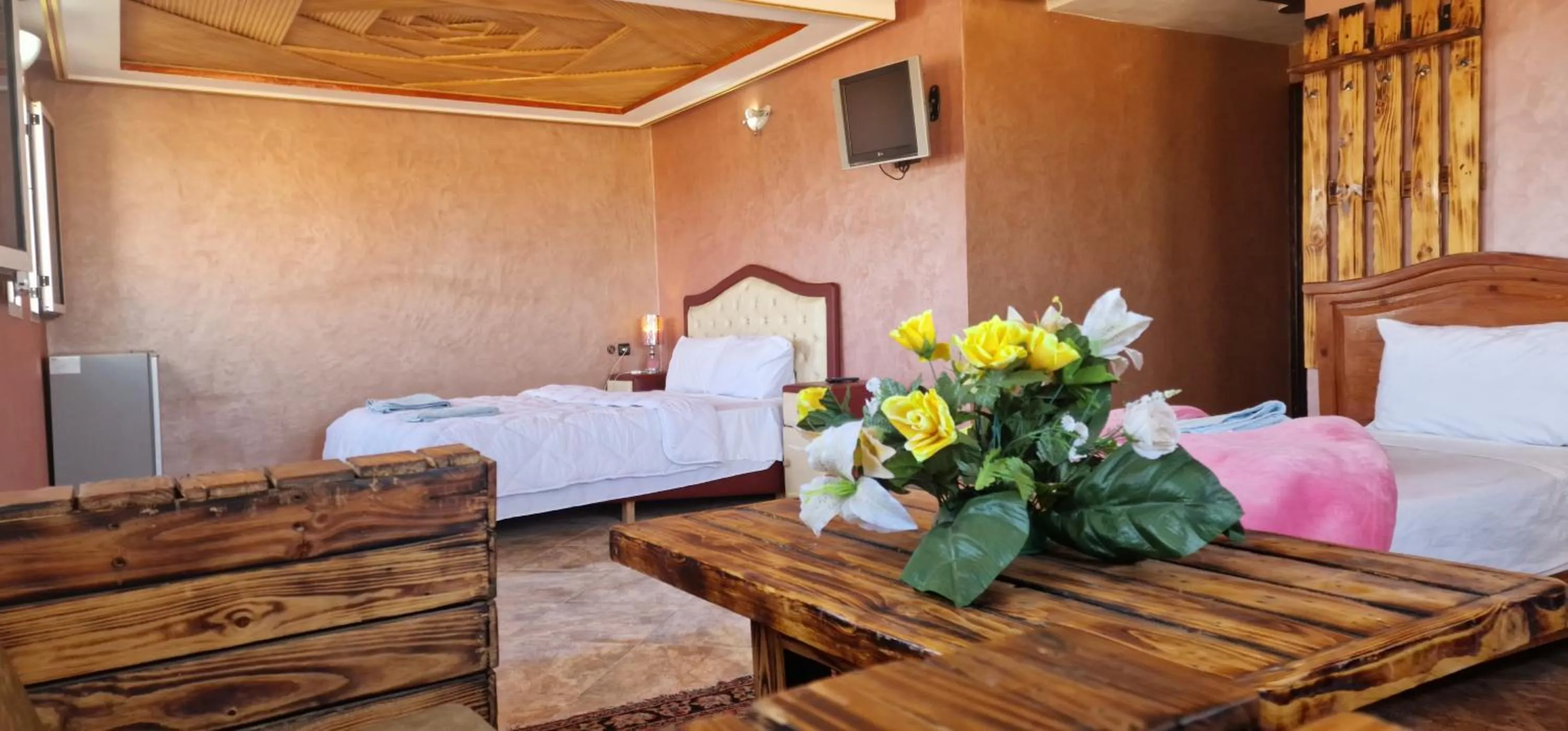 Bed in Bio Palace Hotel