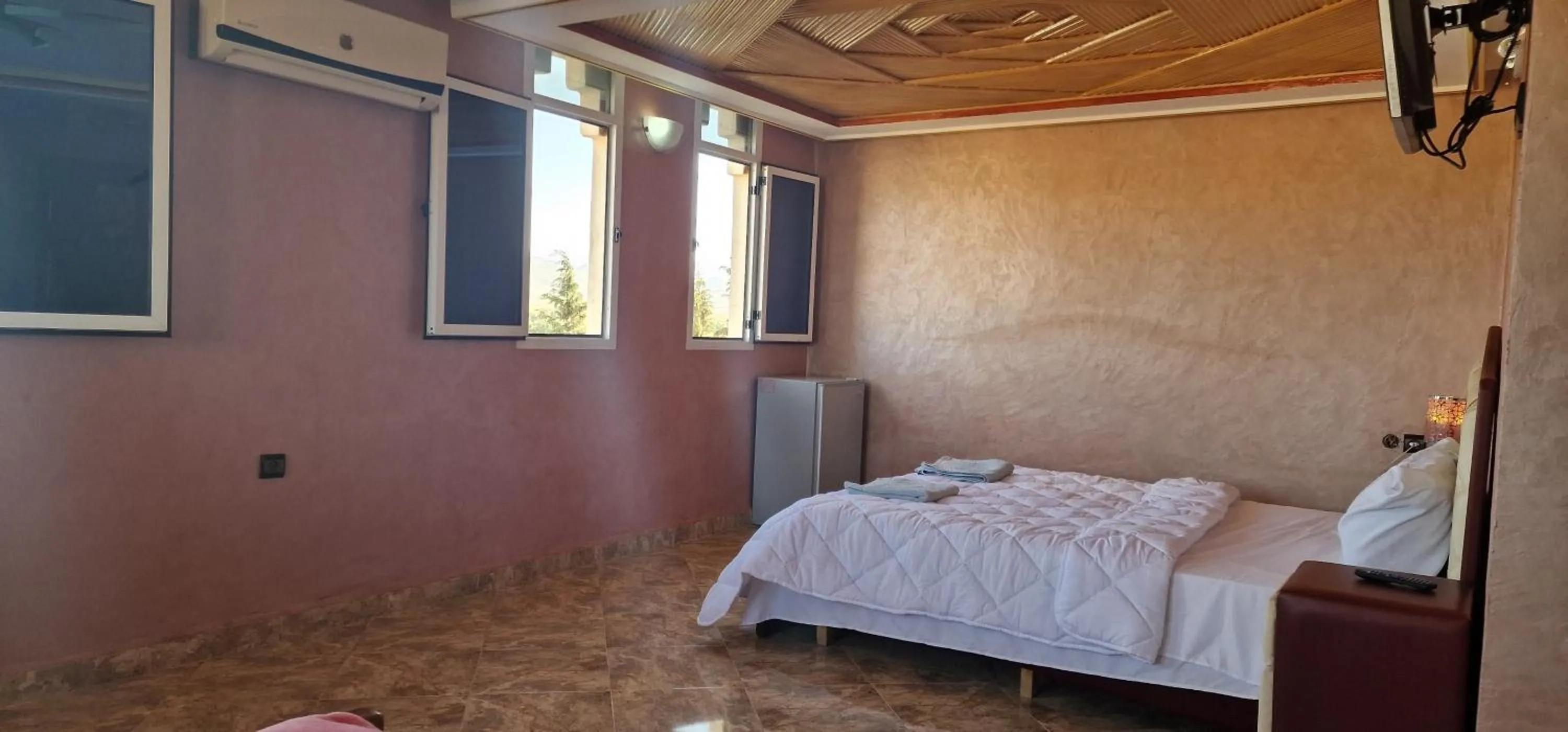 Bed in Bio Palace Hotel