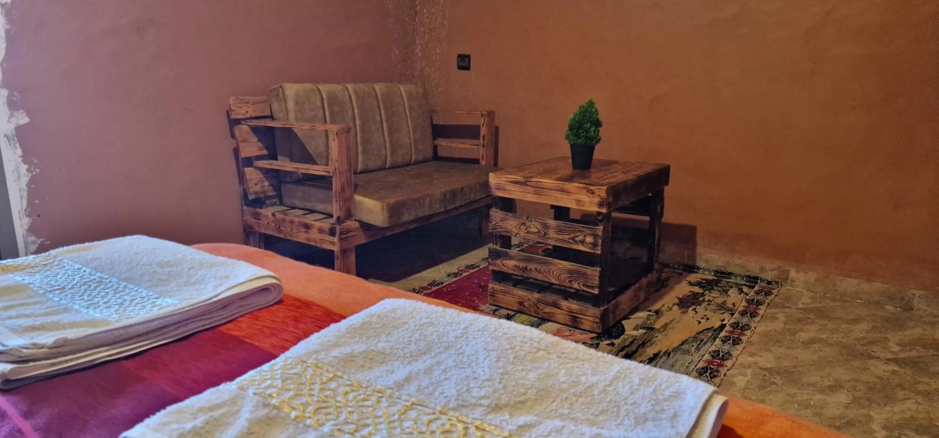 Bed in Bio Palace Hotel