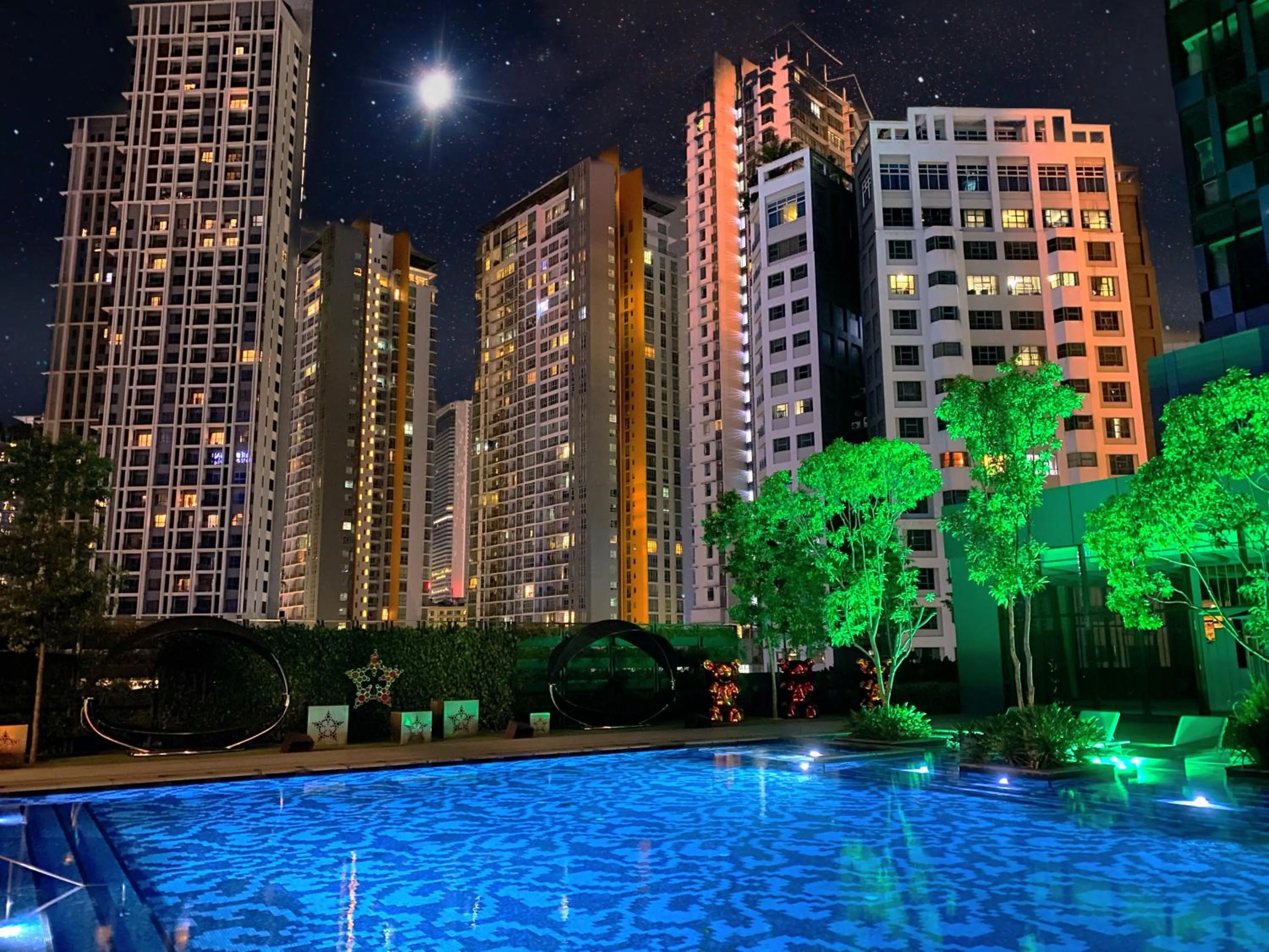 Swimming pool in Like Home Star KLCC