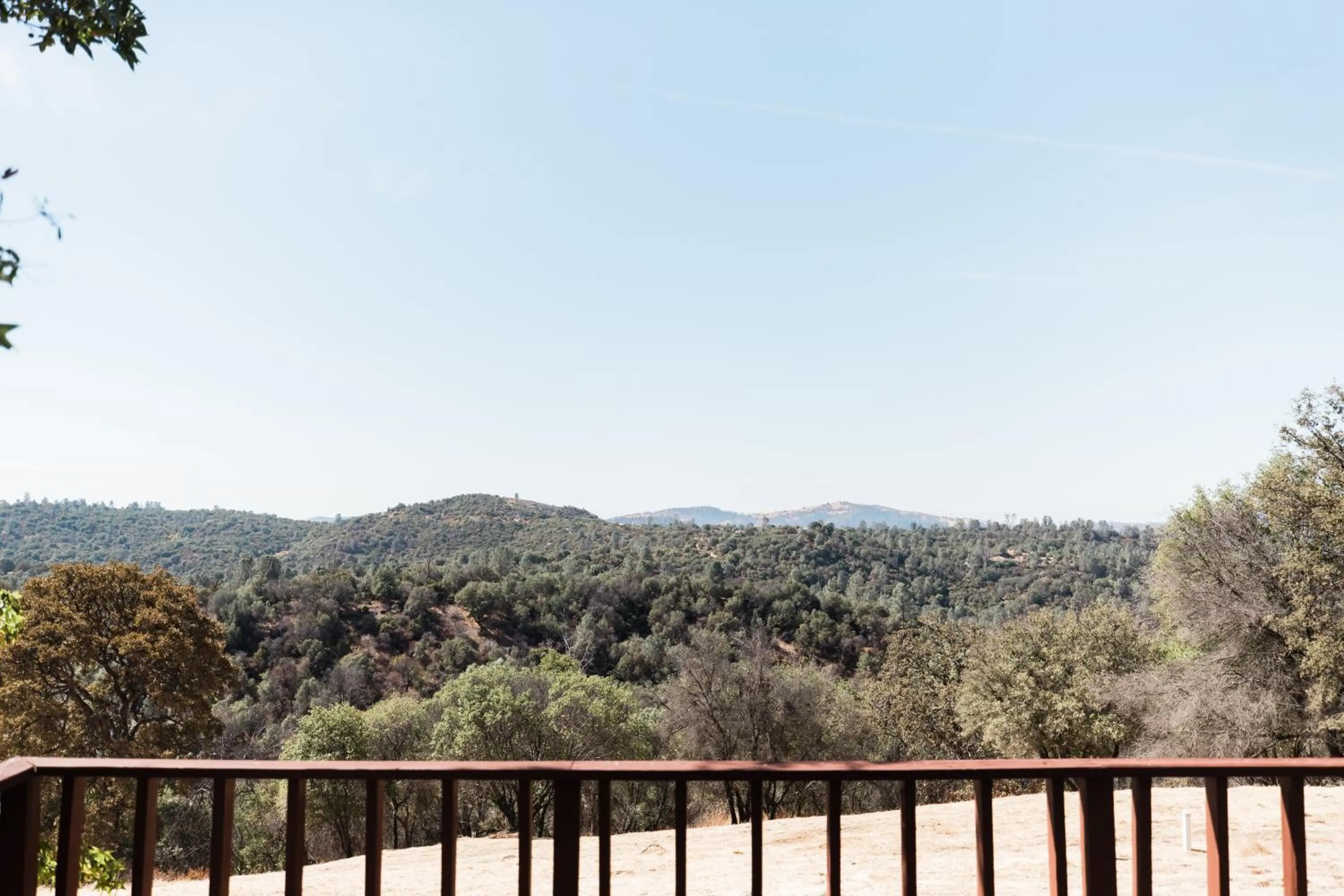 Balcony/Terrace in Moon Ranch - a gateway to Yosemite