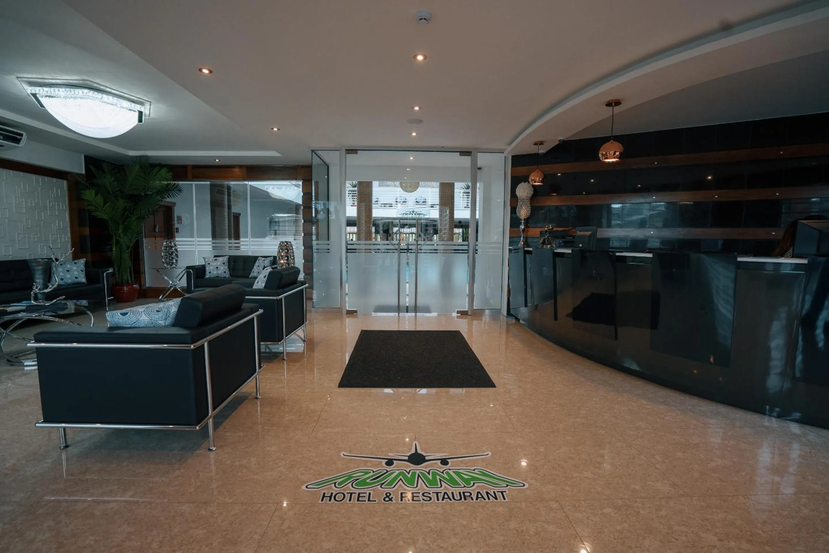 Lobby or reception in Runway Hotel