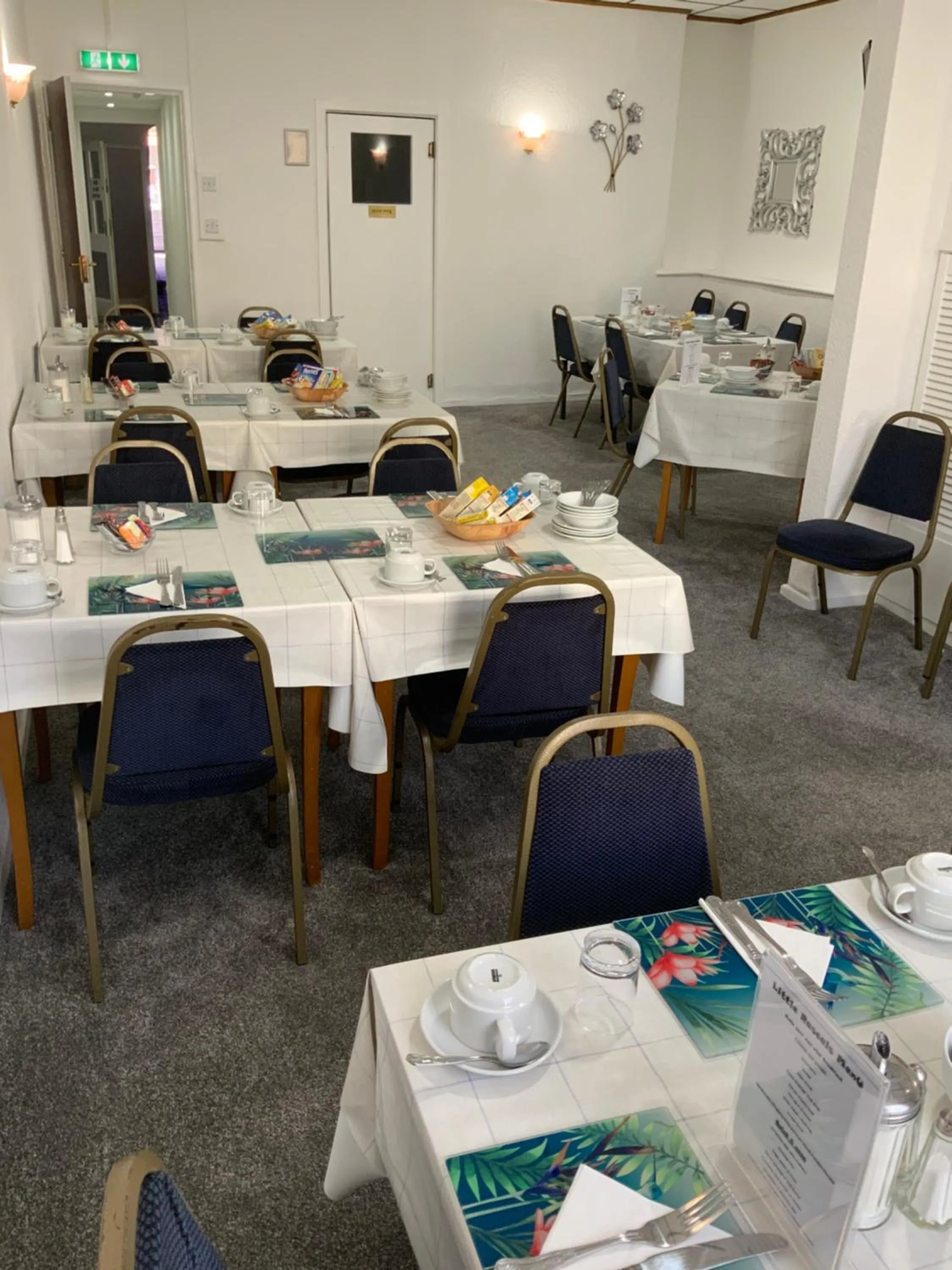 Dining area in Granville Hotel