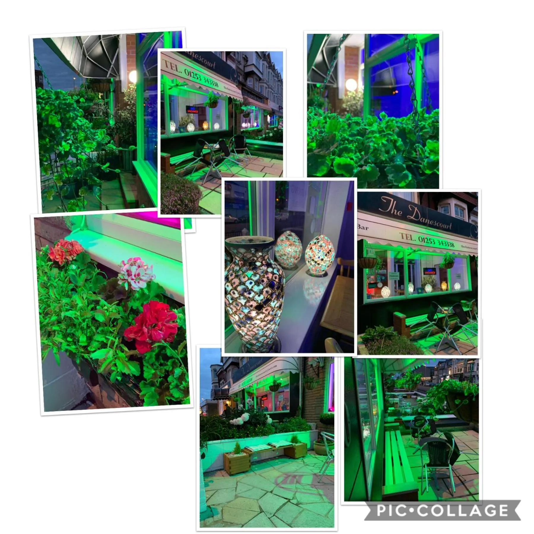 Patio in Granville Hotel