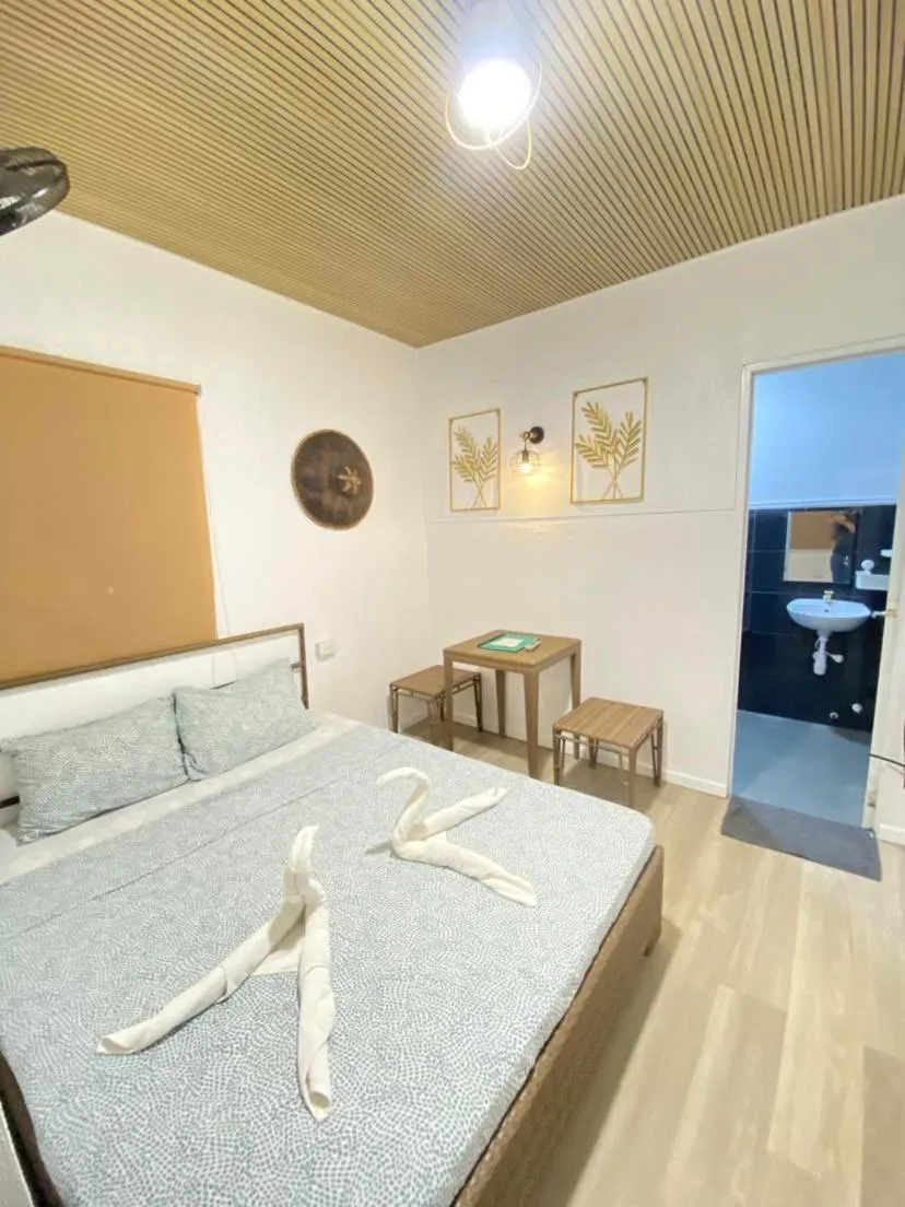 Bed in Ecostay Panglao Resort Hotel