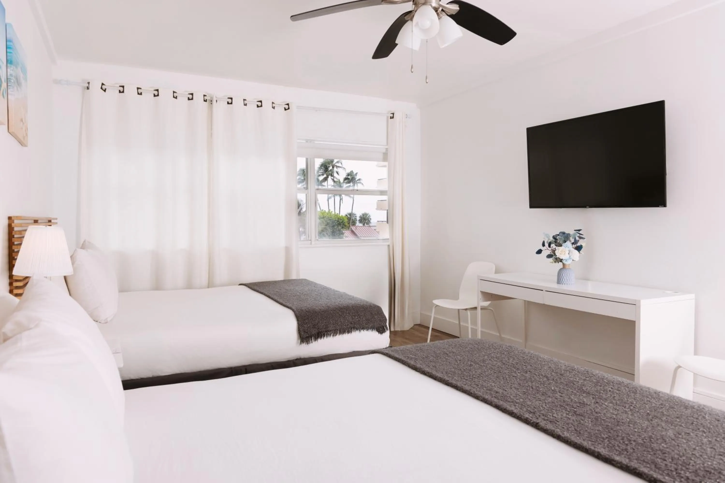 Bed in Lorraine Hotel