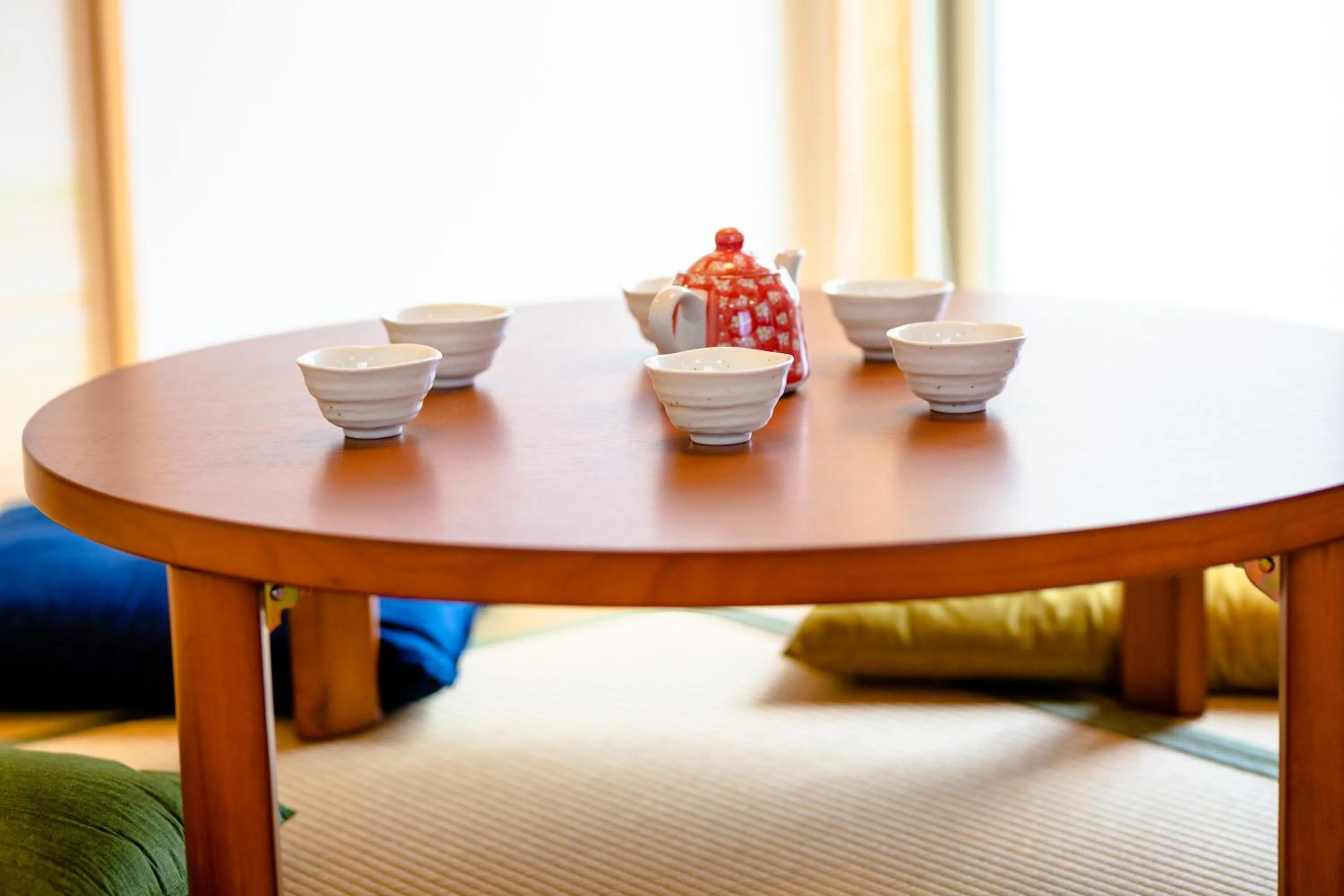 Seating area in ID-STAY Kawaguchiko Ⅱ