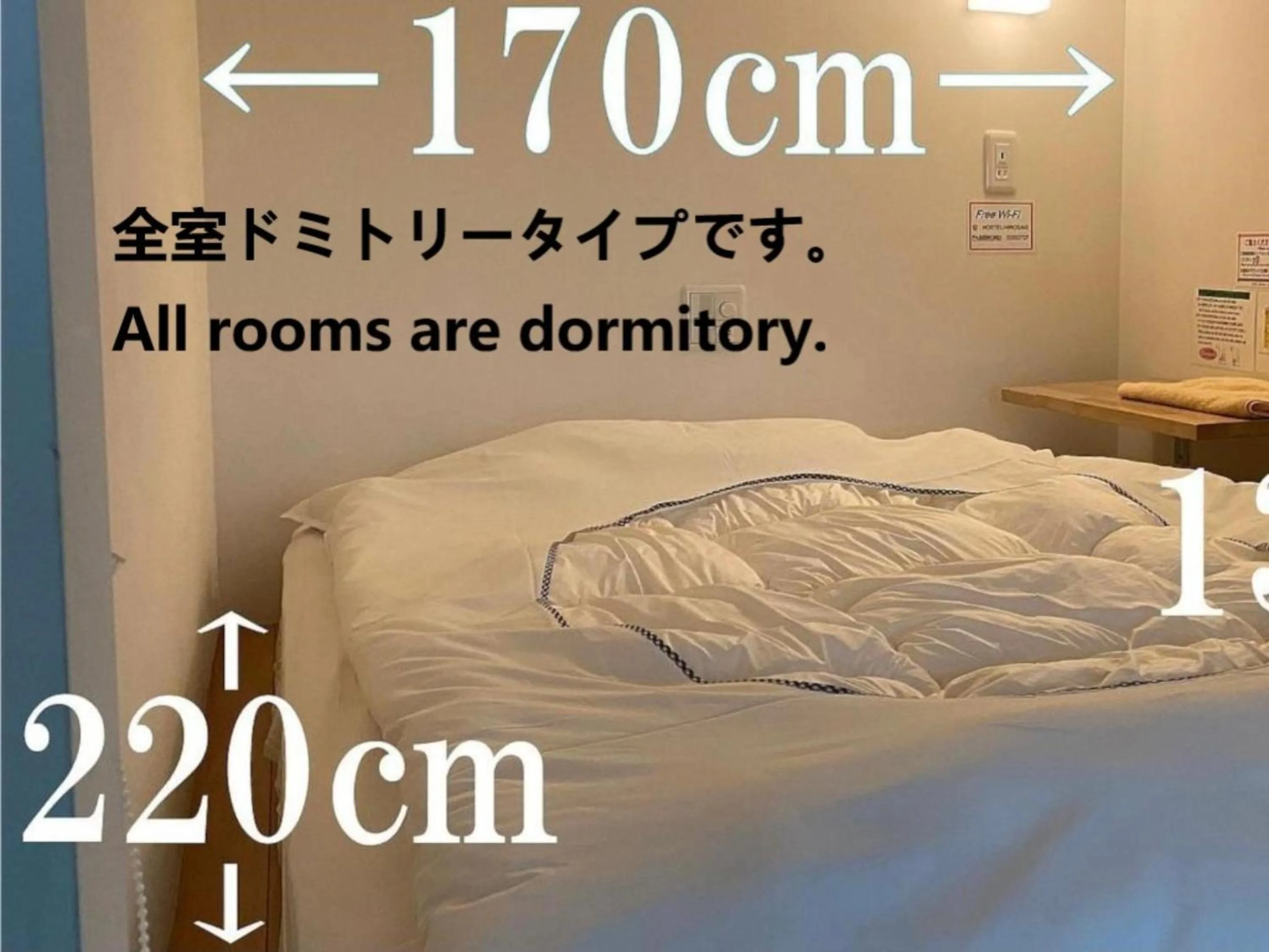 Photo of the whole room in Hostel Hirosaki